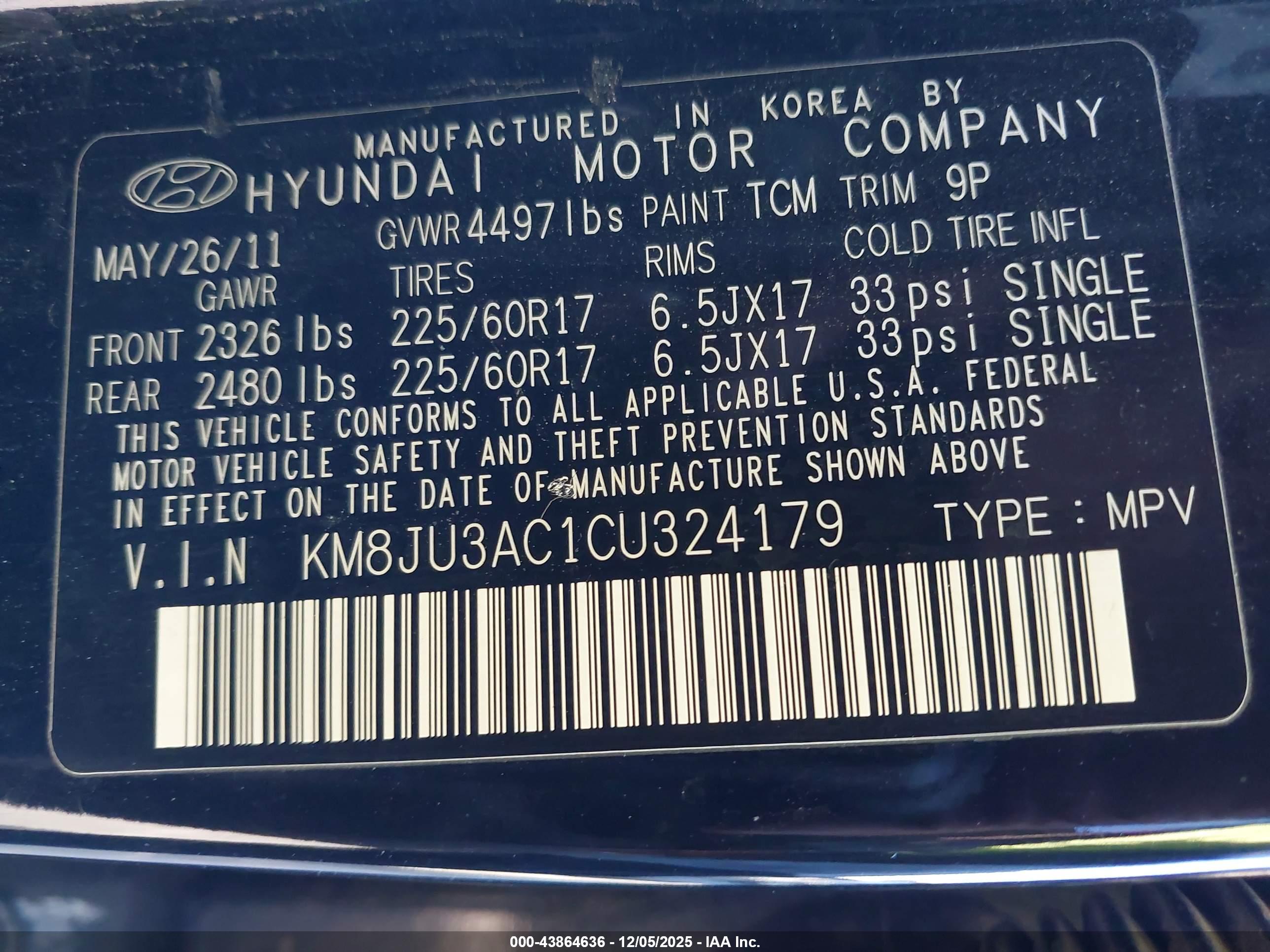 HYUNDAI TUCSON image 9