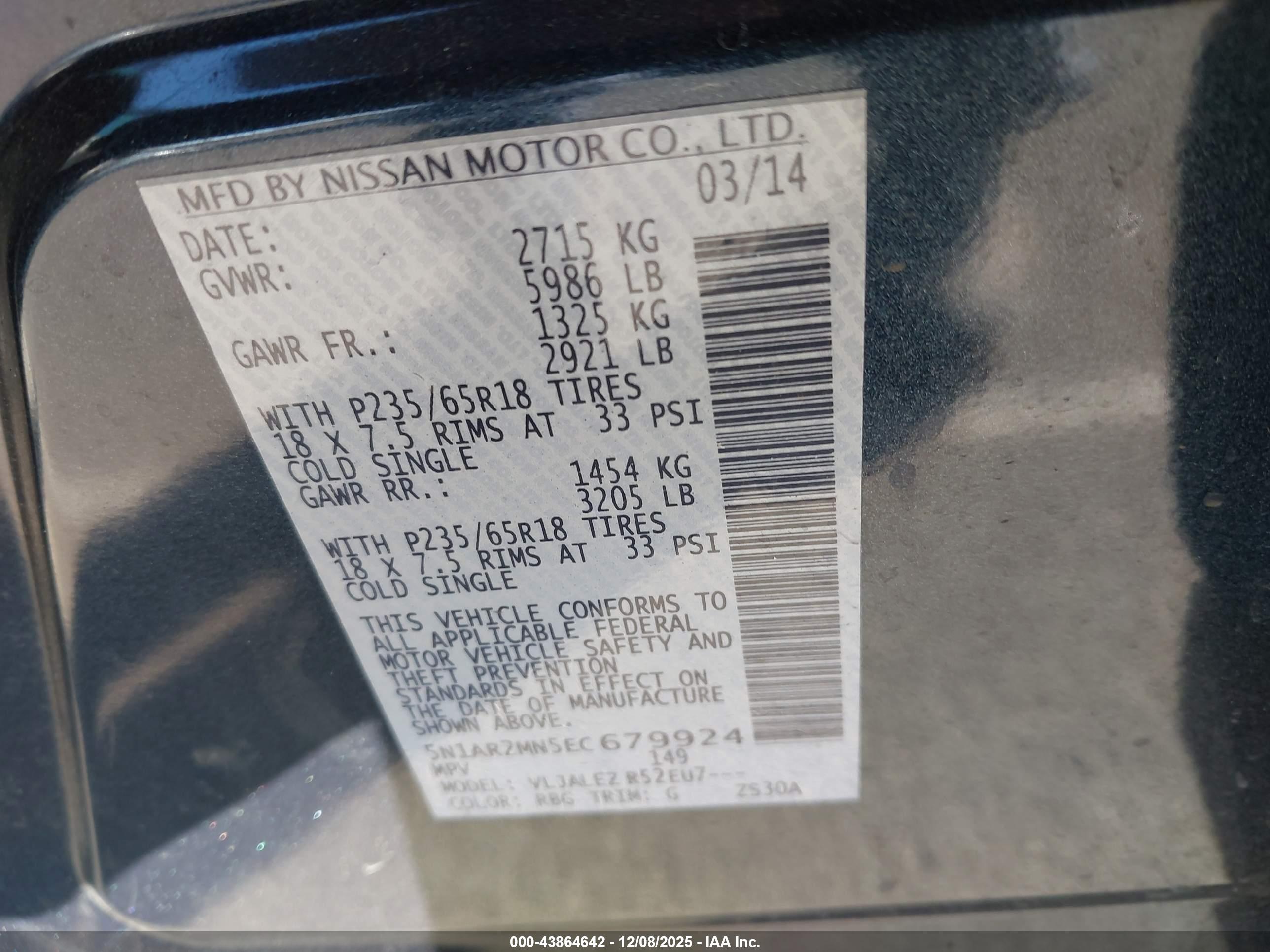 NISSAN PATHFINDER image 9