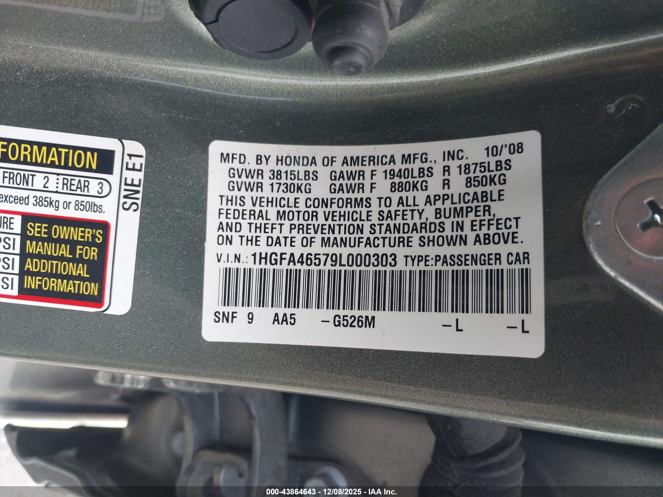 HONDA CIVIC image 9