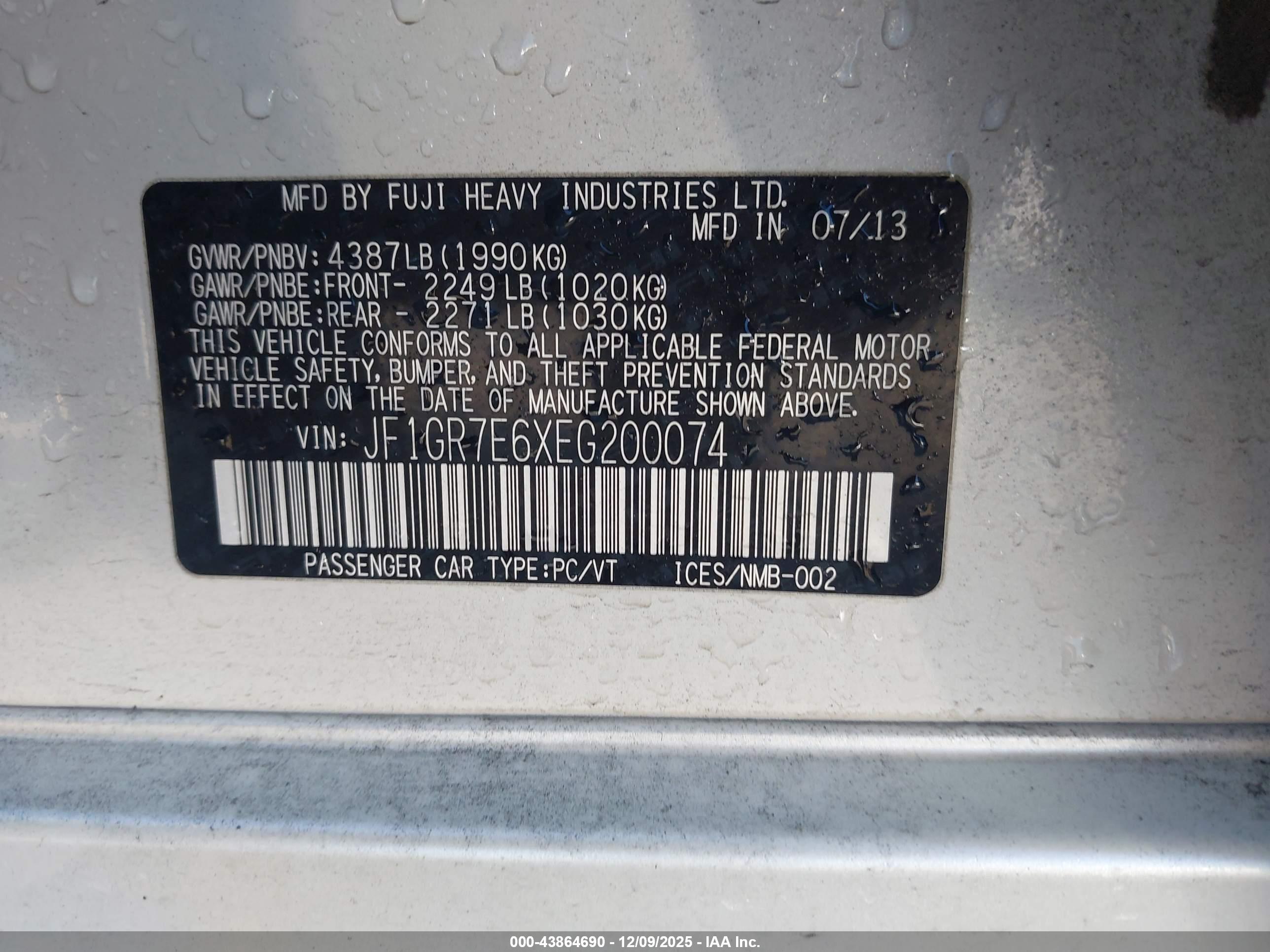 SUBARU IMPREZA image 9