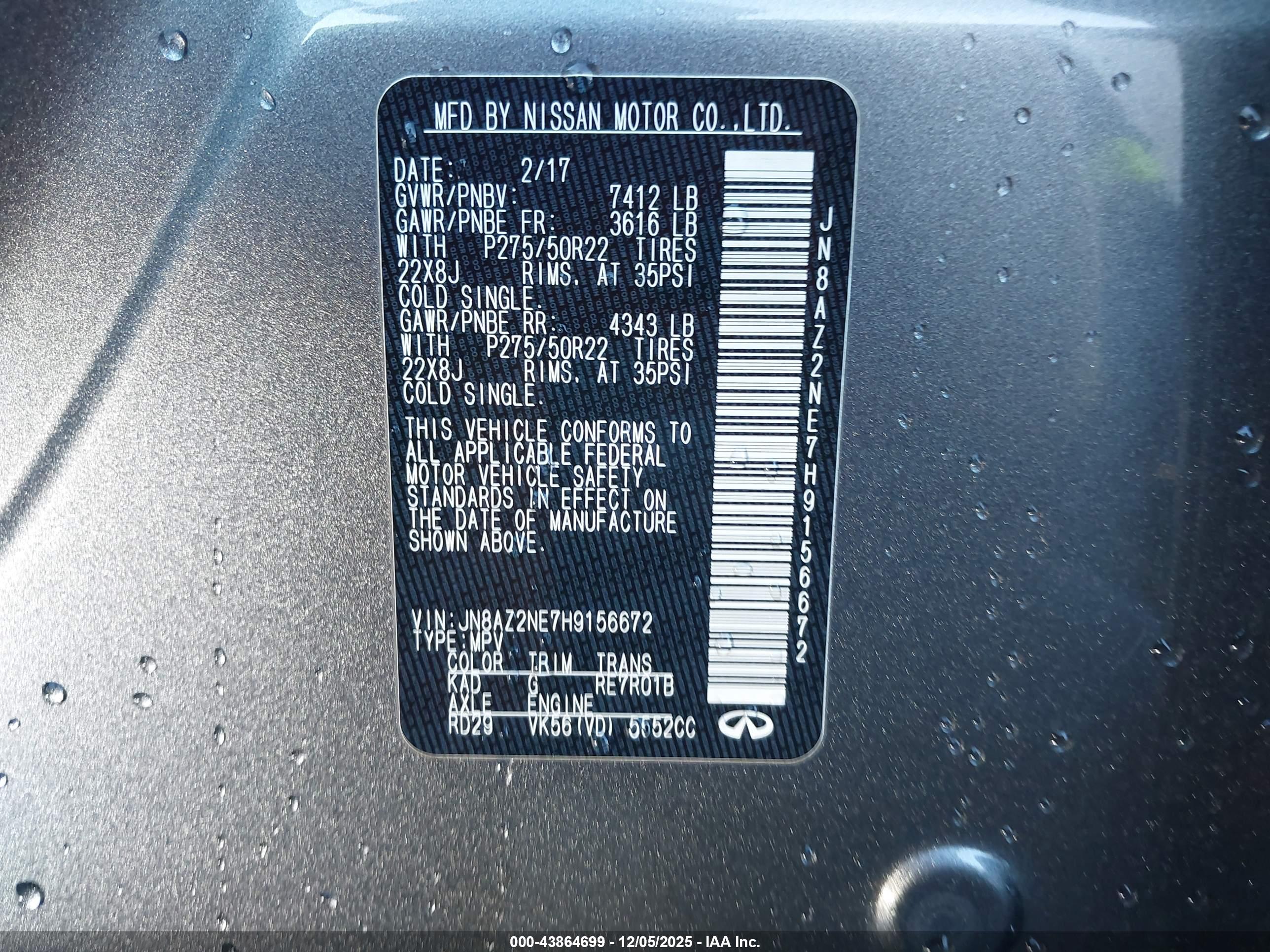 INFINITI QX80 image 9