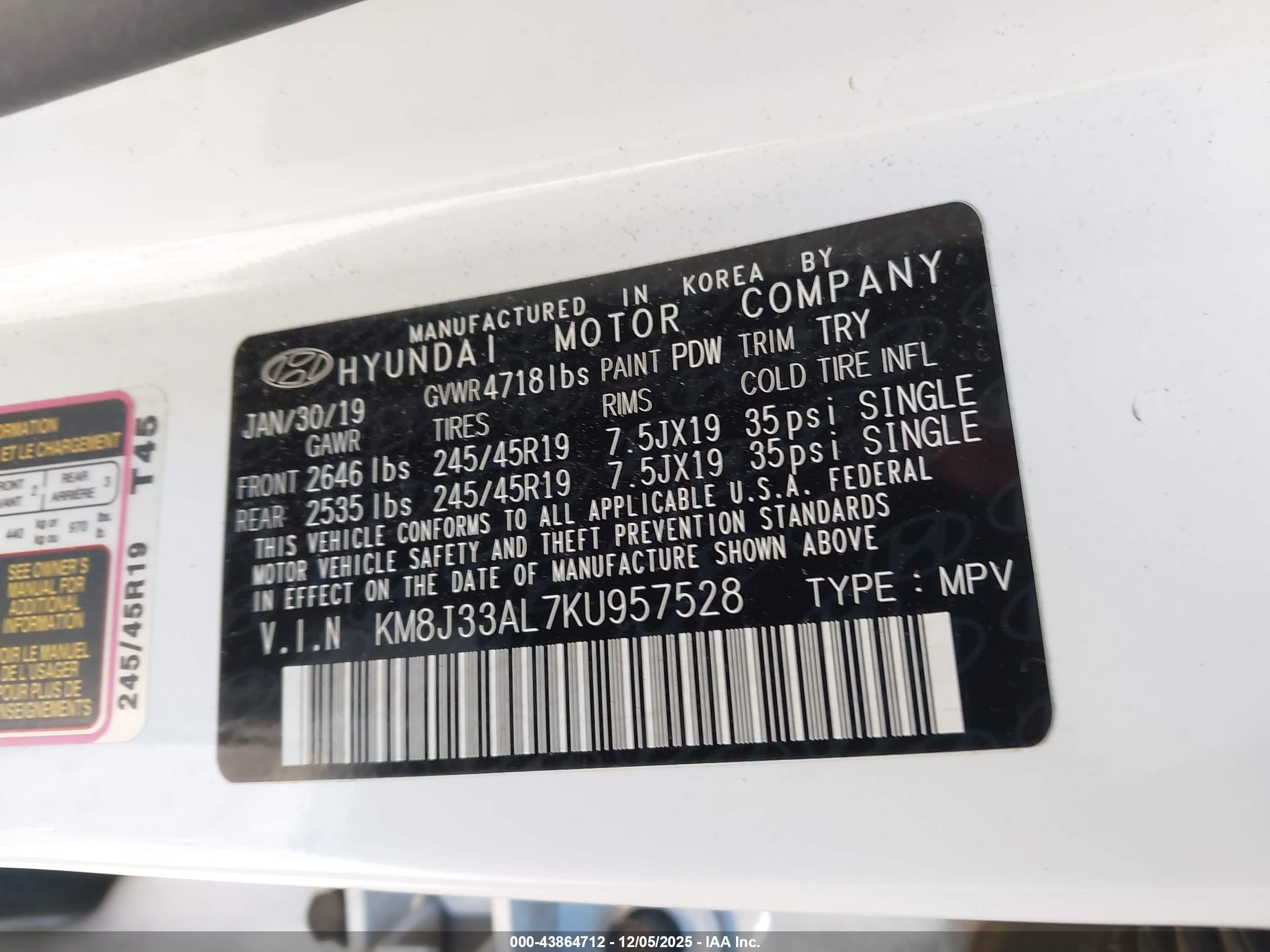 HYUNDAI TUCSON image 9