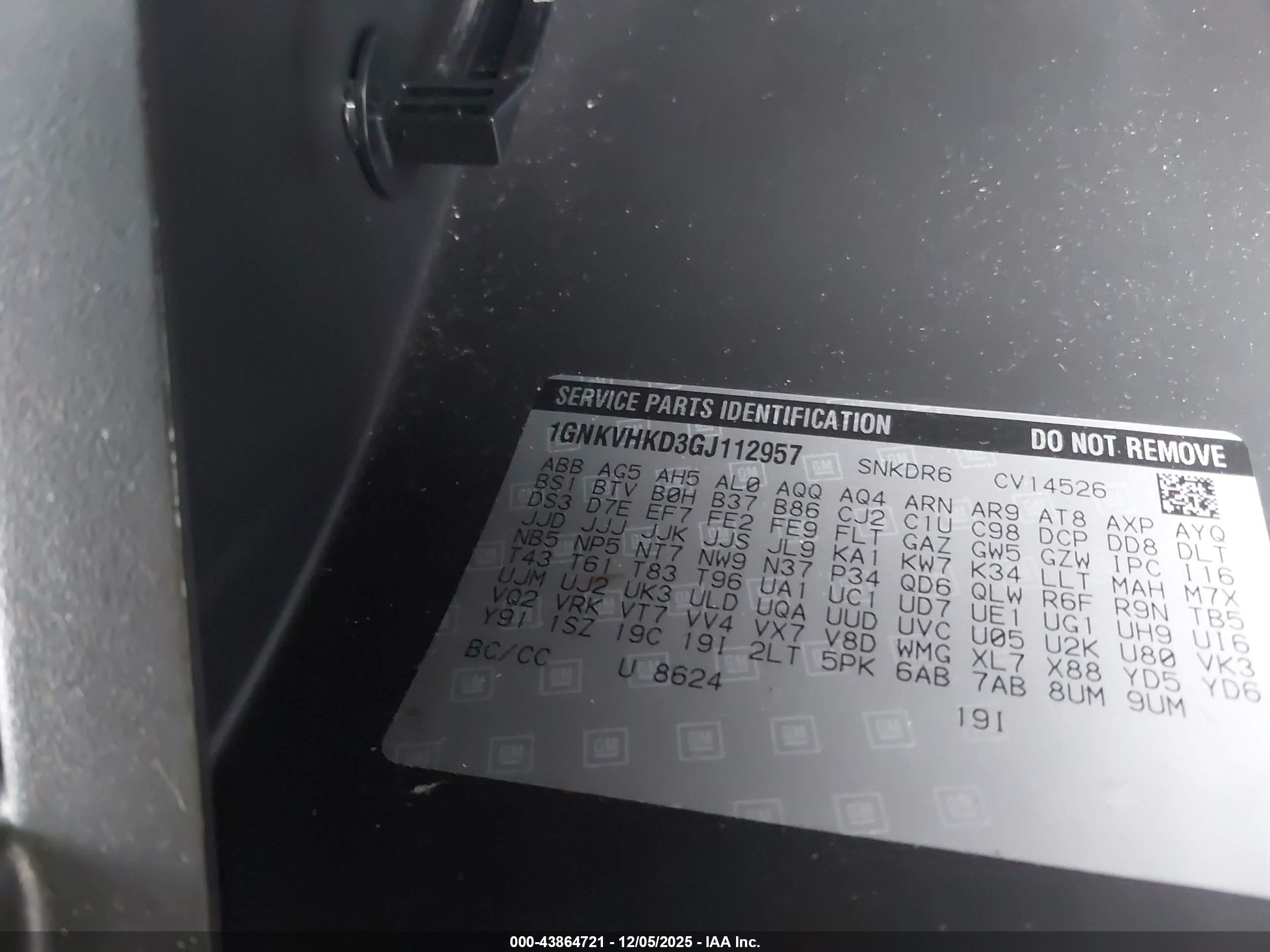 CHEVROLET TRAVERSE image 9