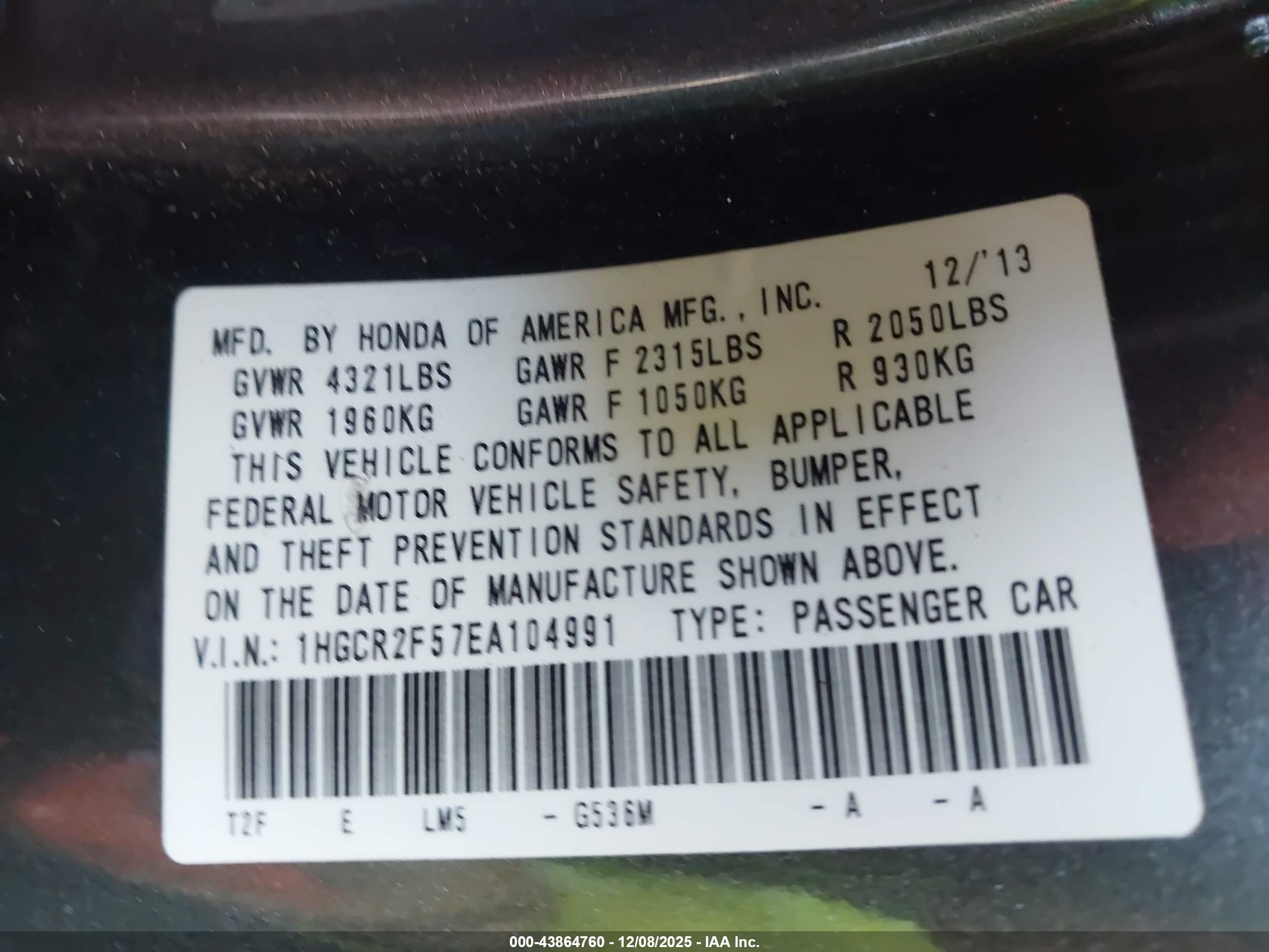HONDA ACCORD image 9