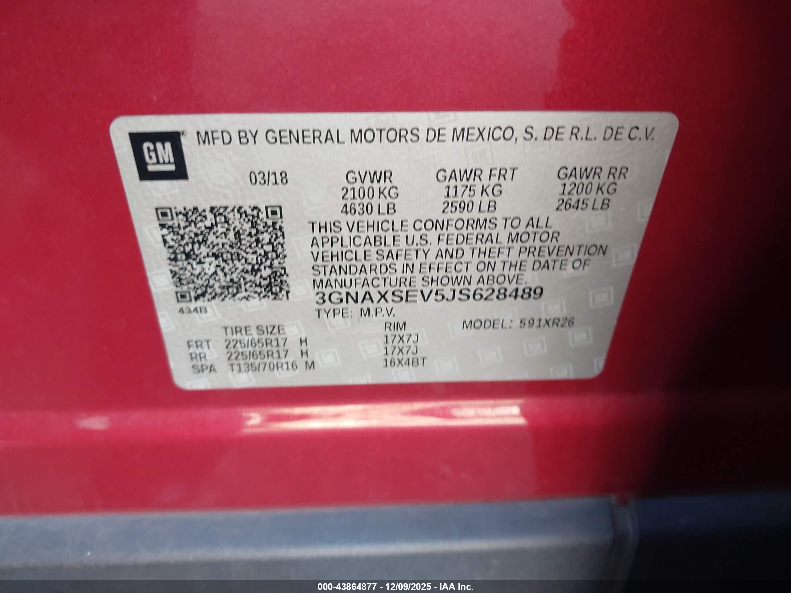 CHEVROLET EQUINOX image 9