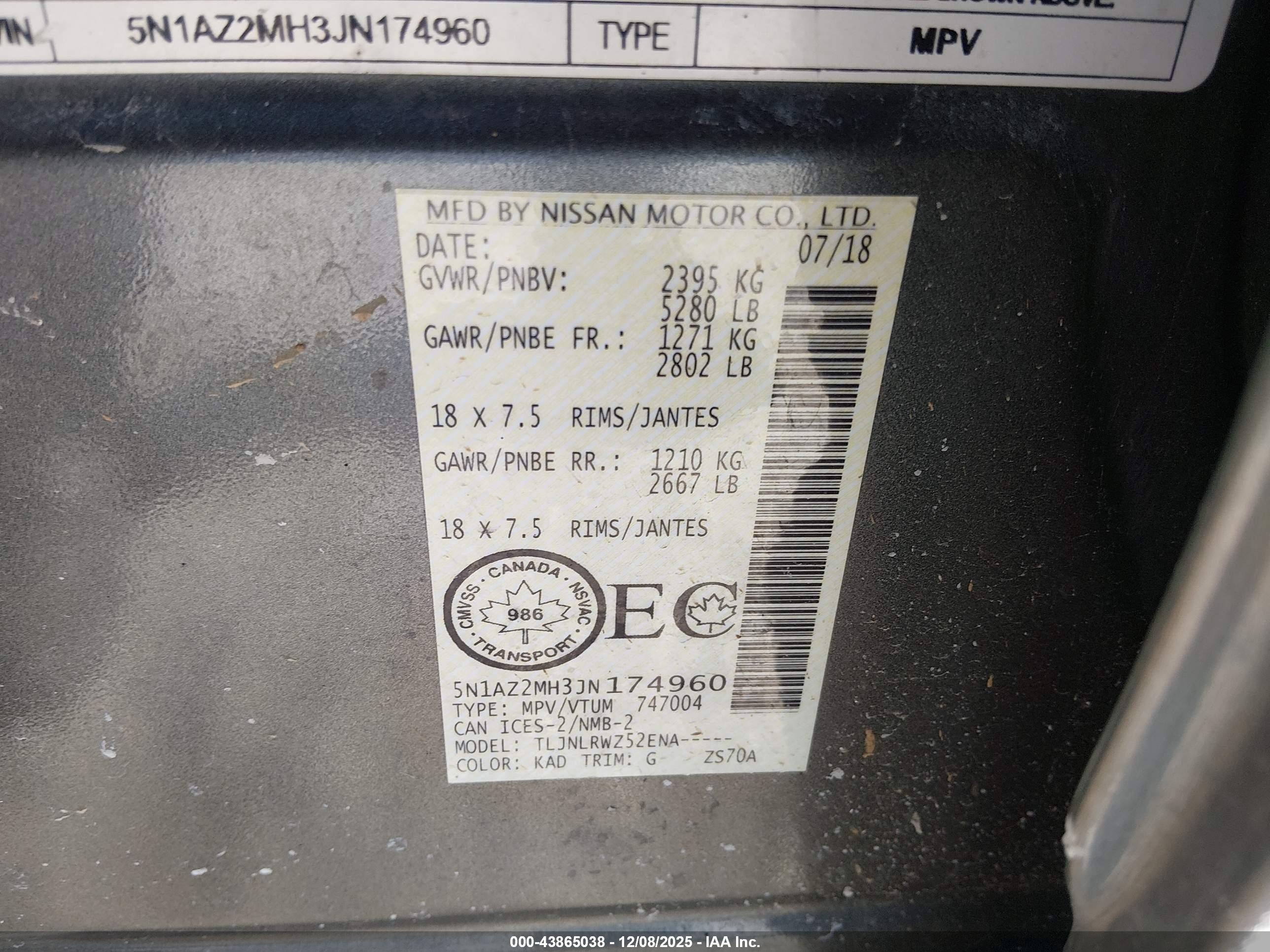 NISSAN MURANO image 9