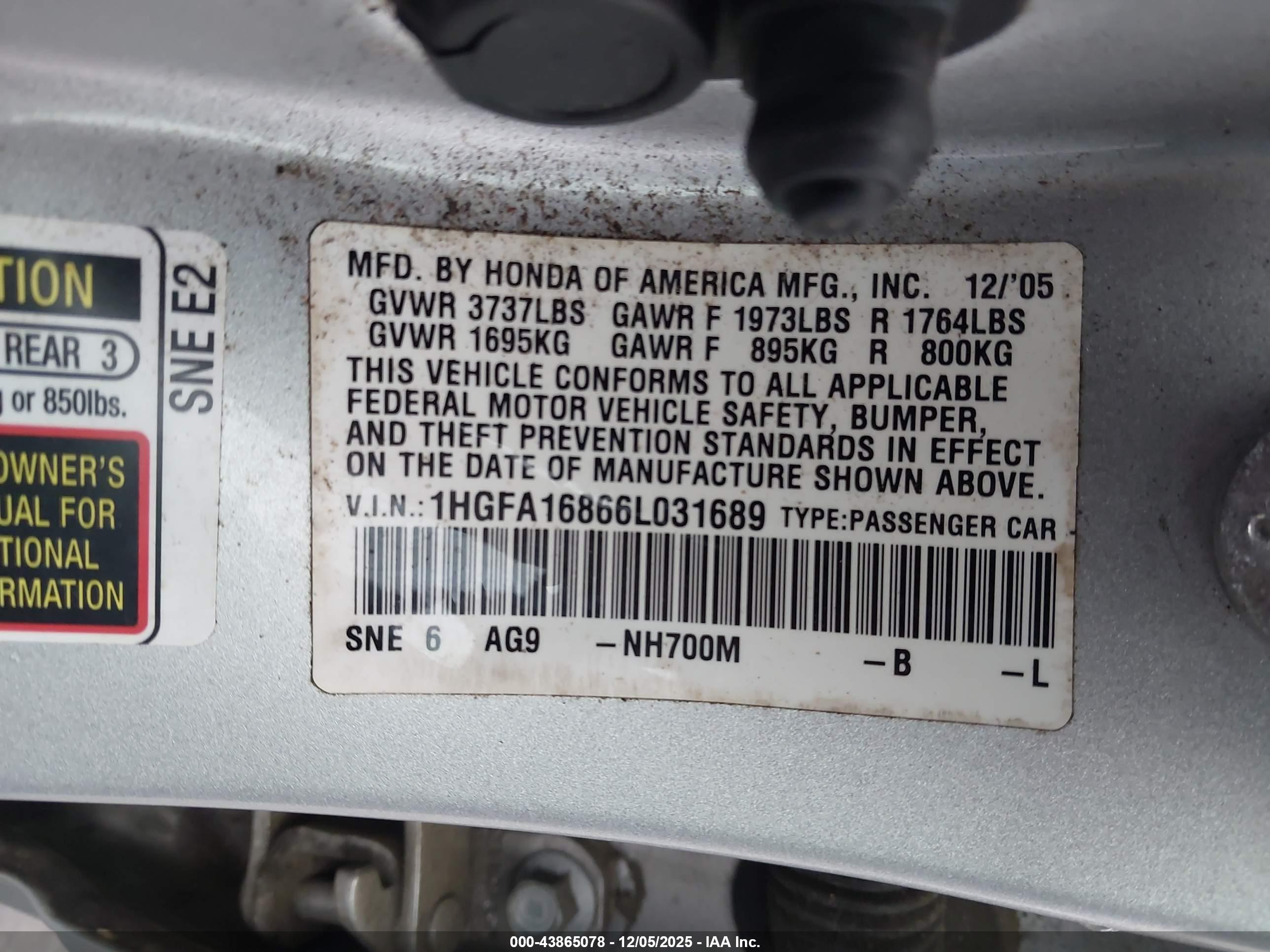 HONDA CIVIC image 9