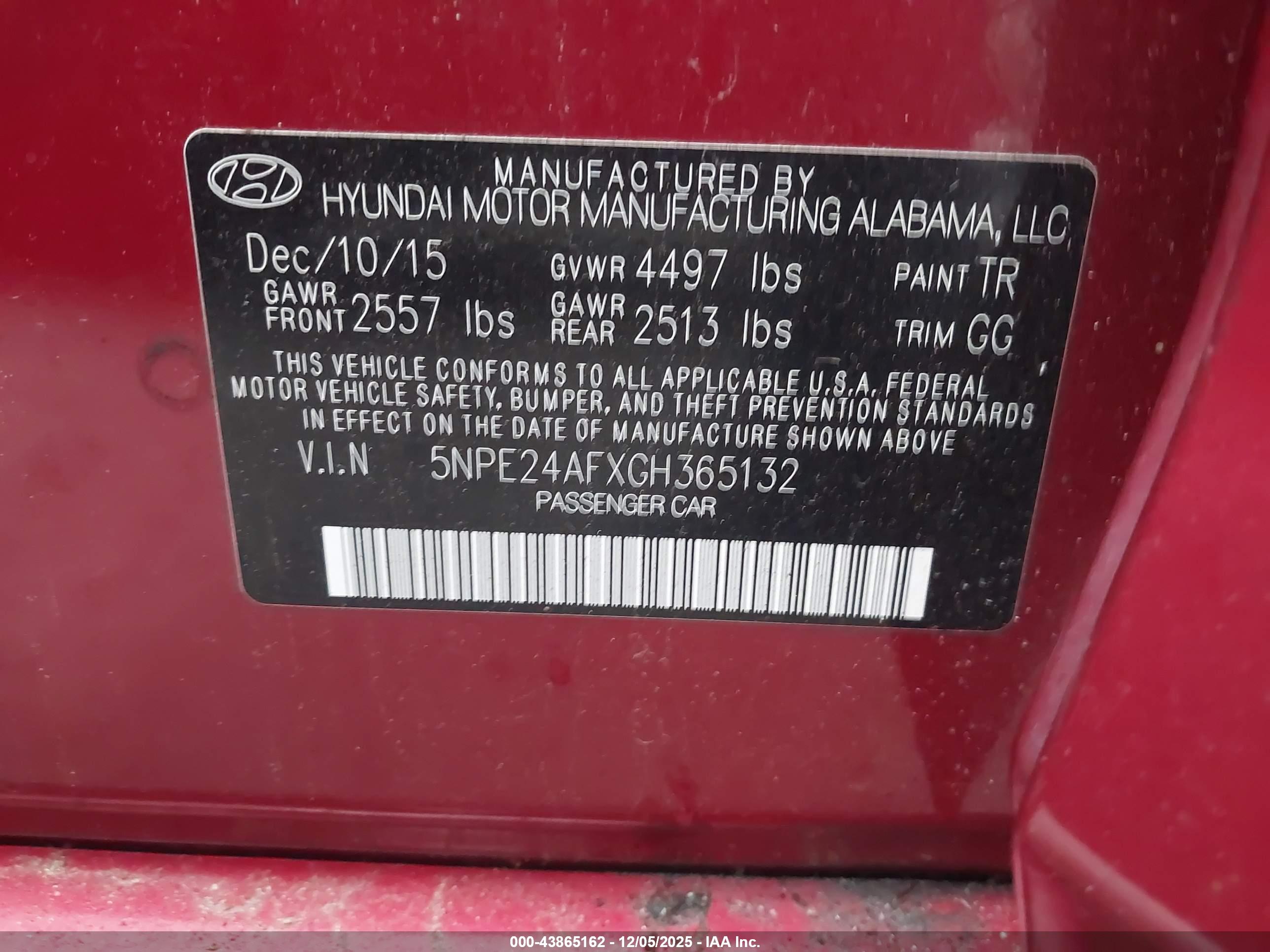 HYUNDAI SONATA image 9