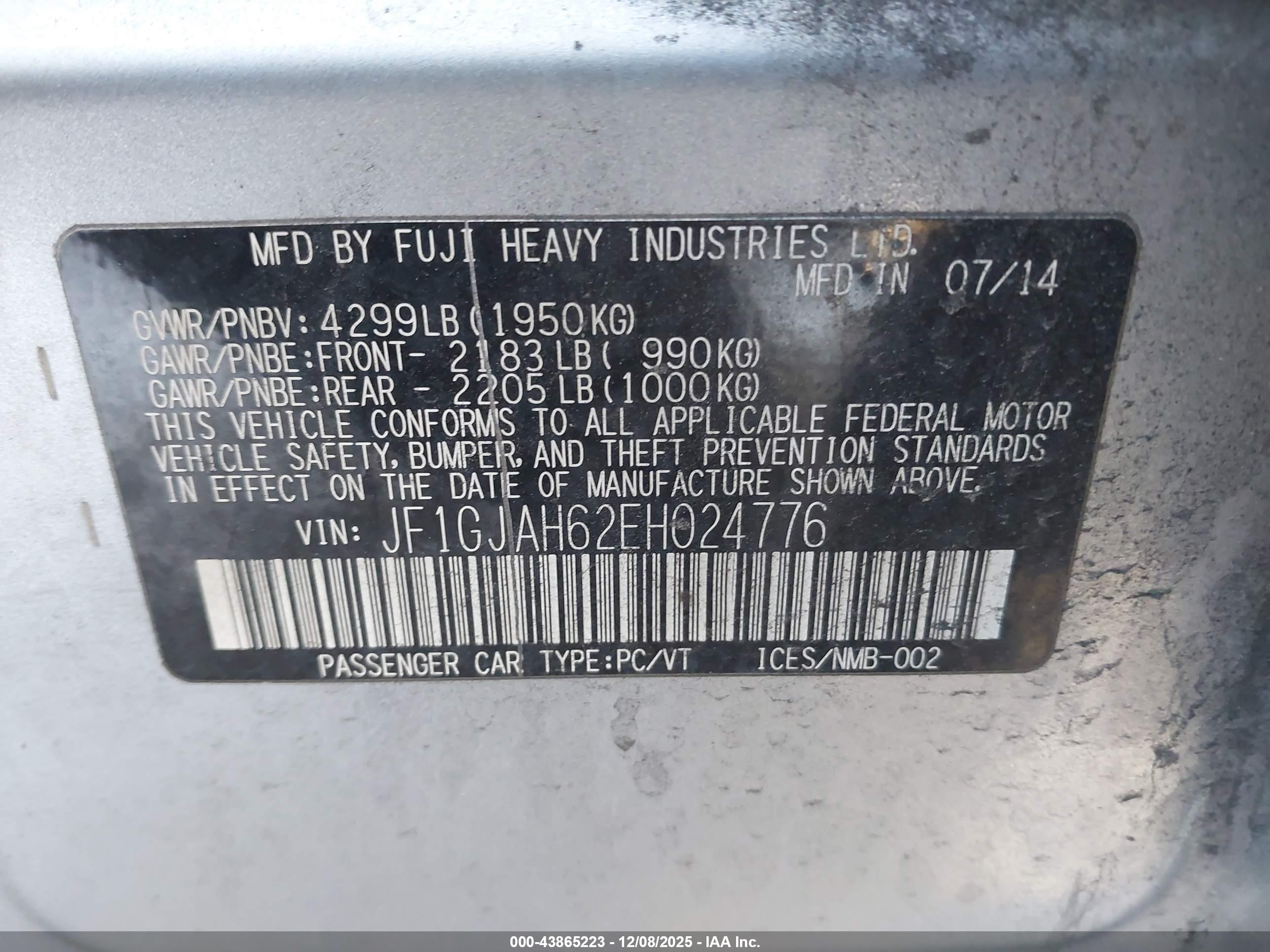 SUBARU IMPREZA image 9