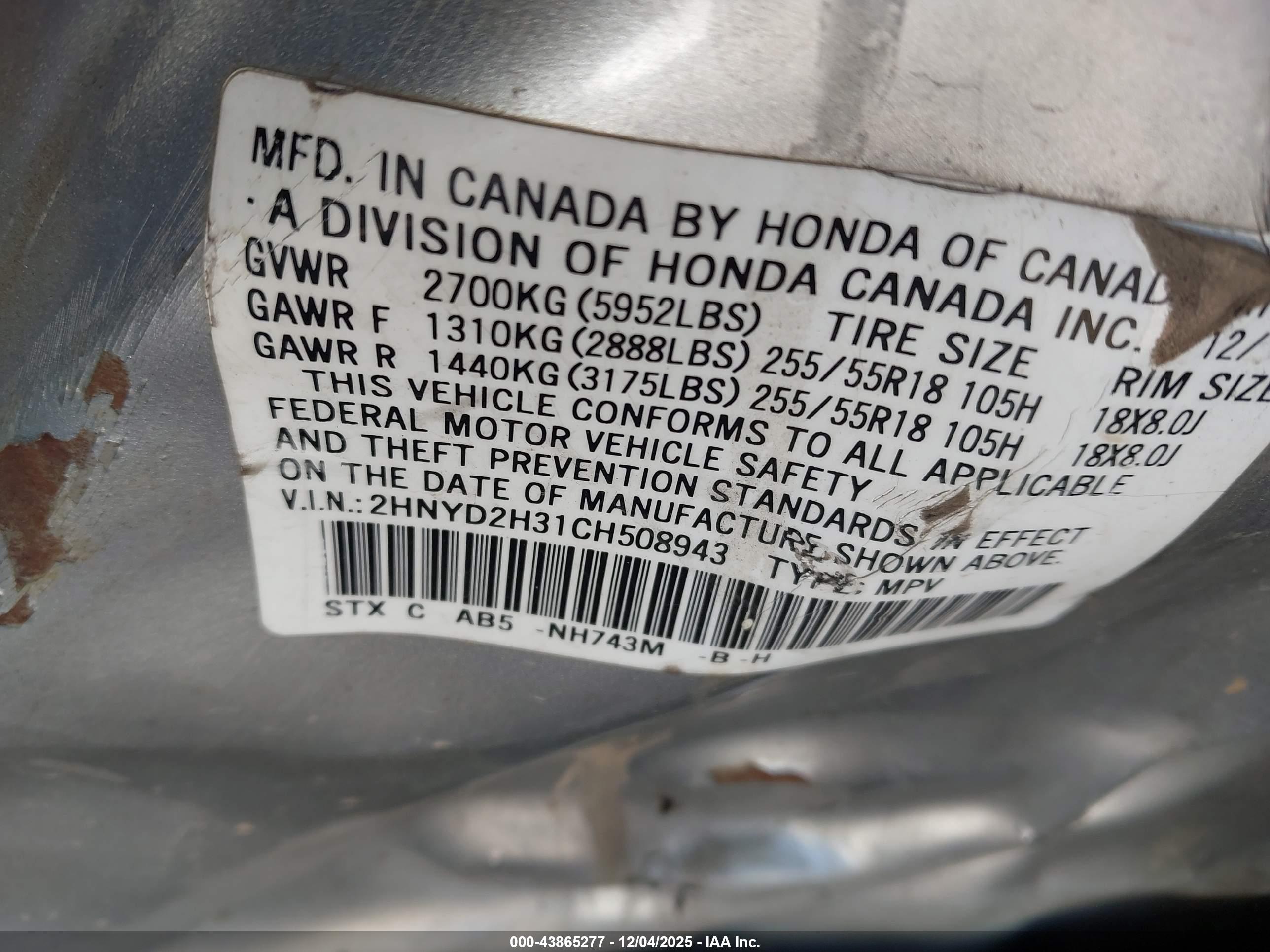 ACURA MDX image 9