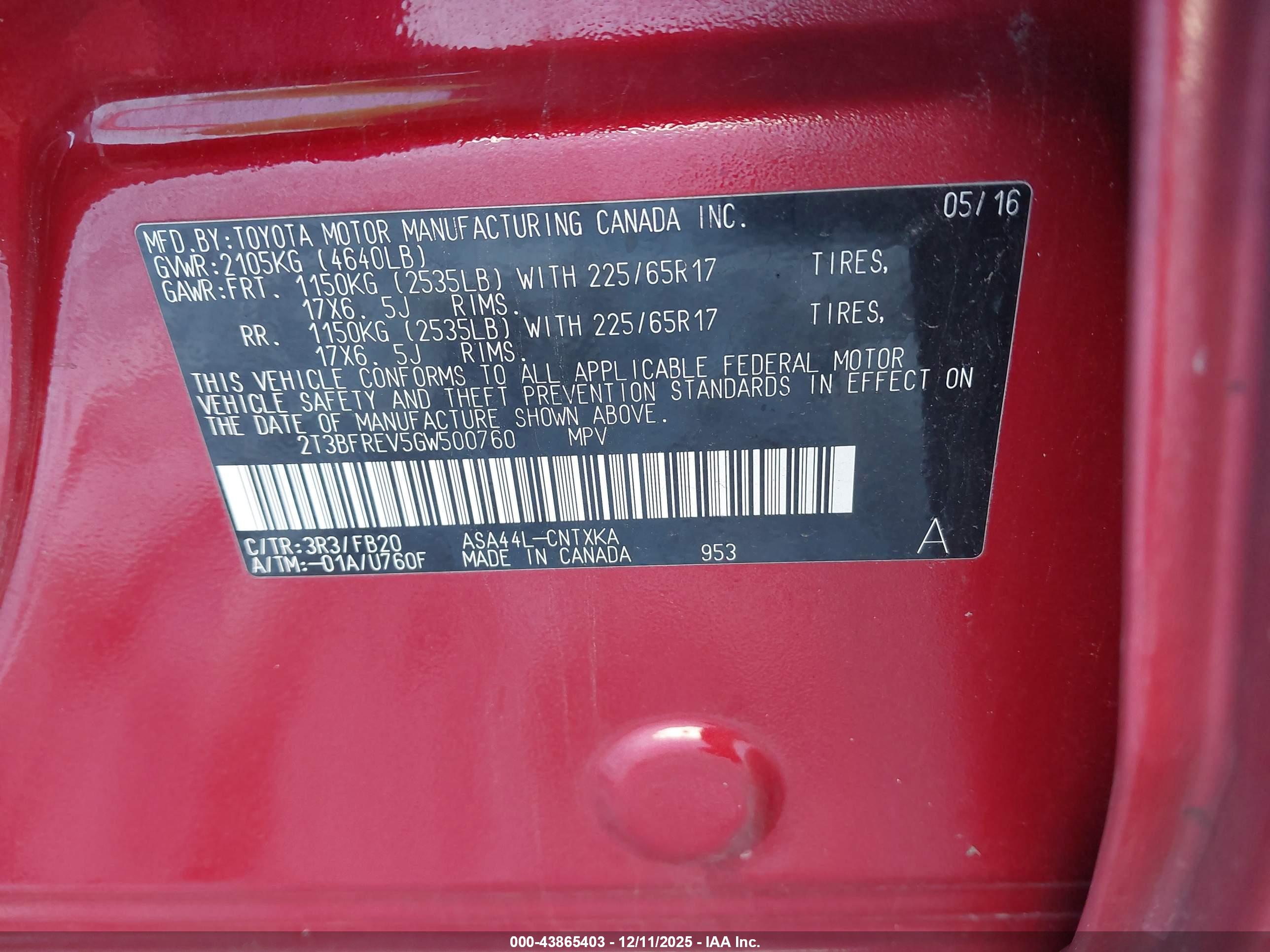 TOYOTA RAV4 image 9
