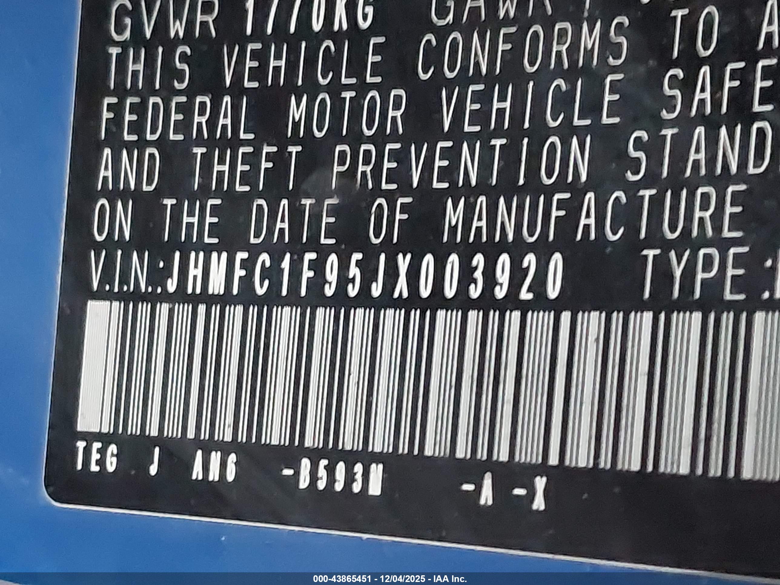 HONDA CIVIC image 9