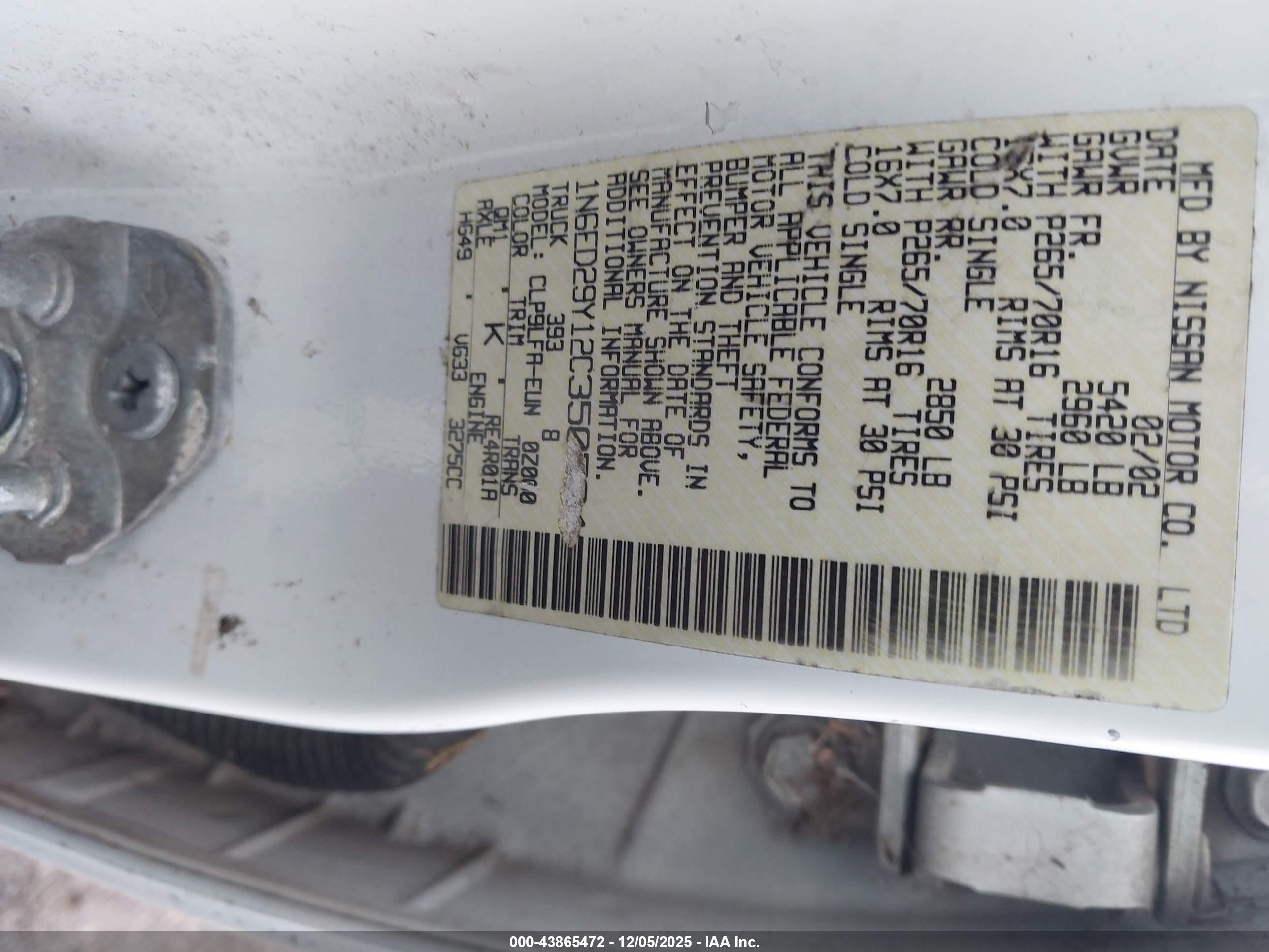 NISSAN FRONTIER image 9