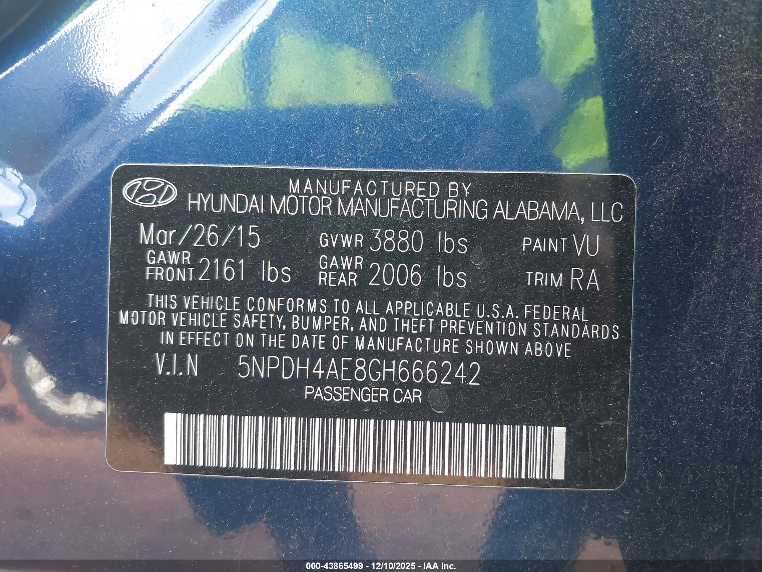 HYUNDAI ELANTRA image 9