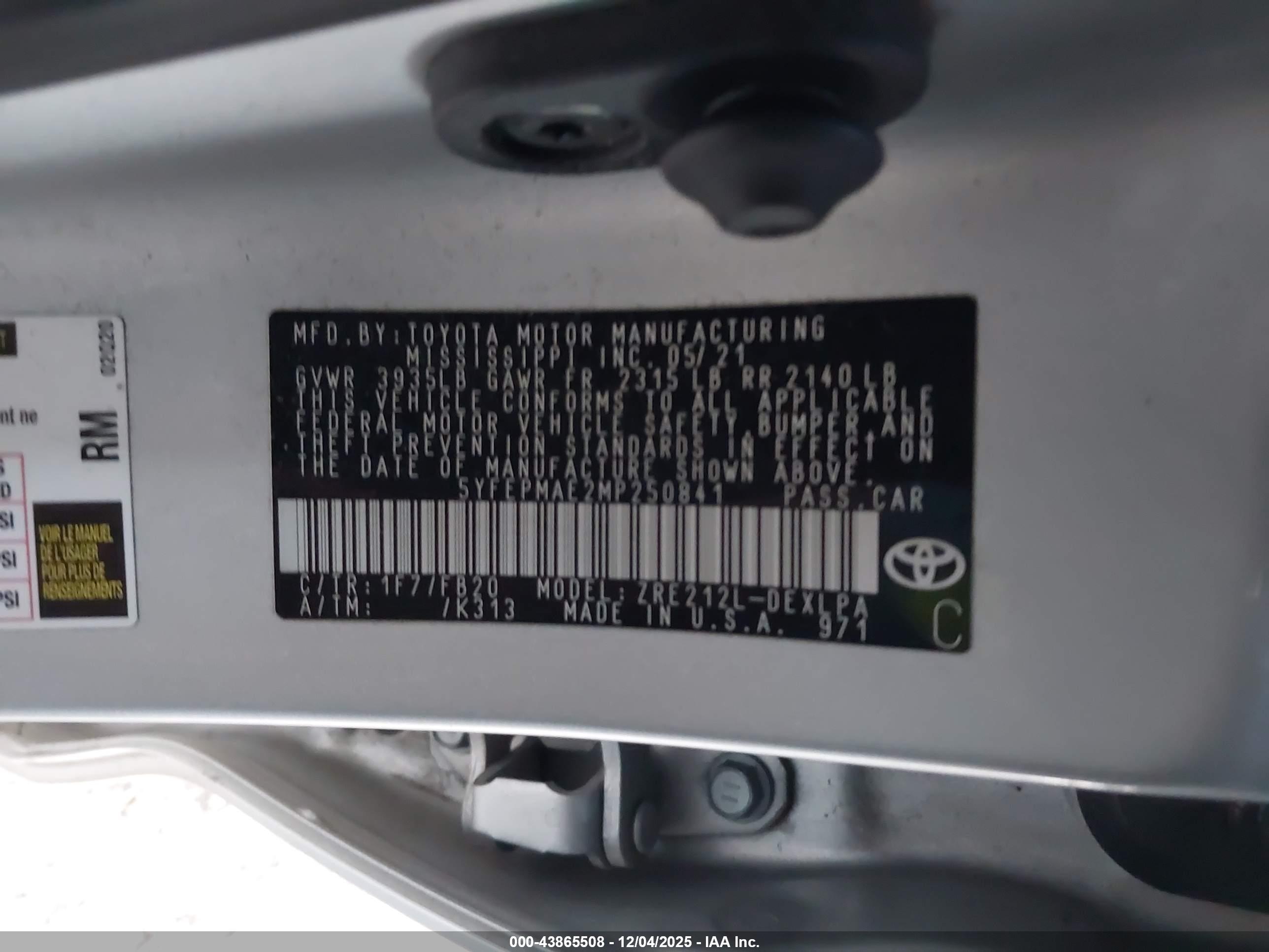 TOYOTA COROLLA image 9