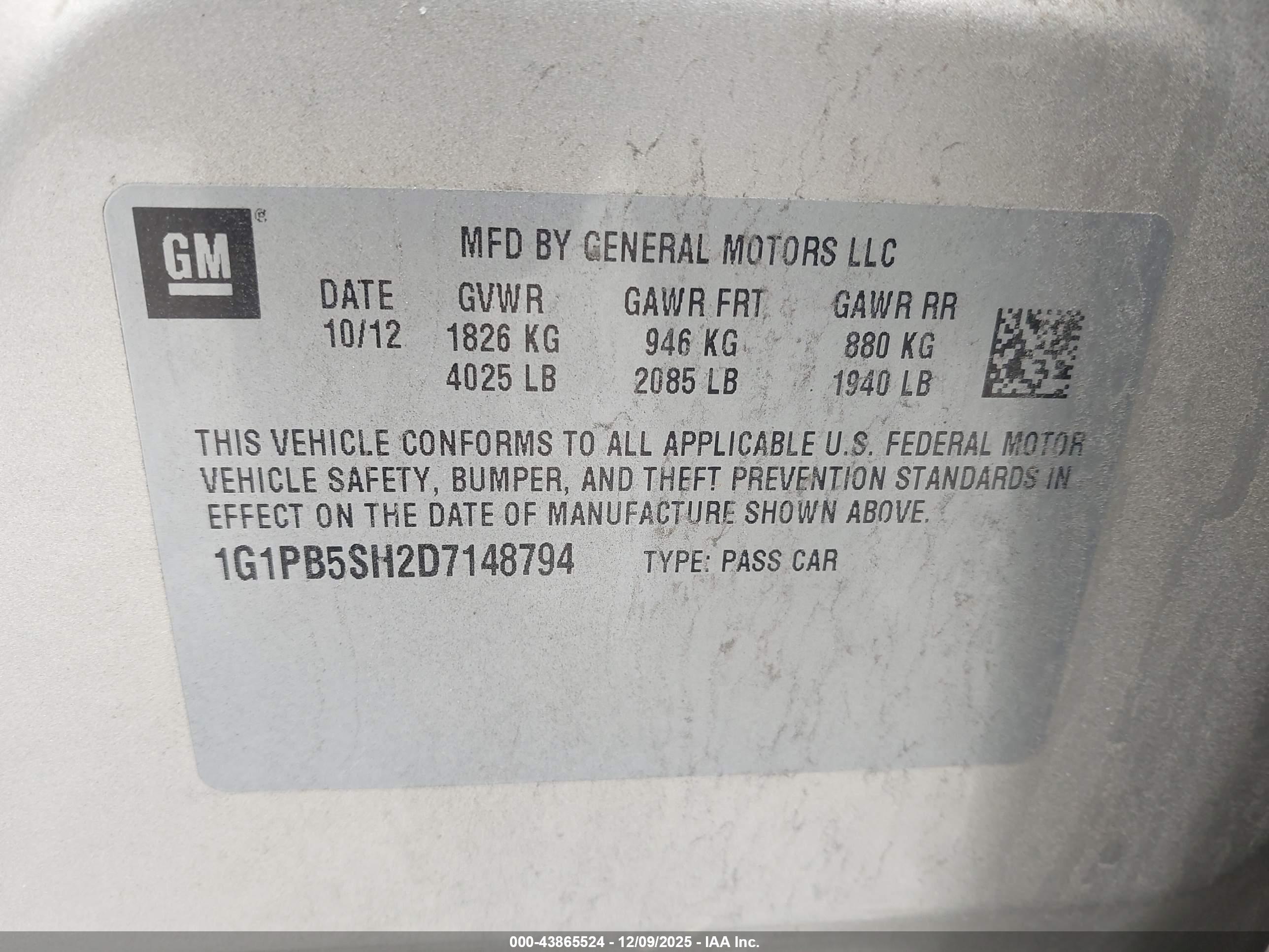 CHEVROLET CRUZE image 9