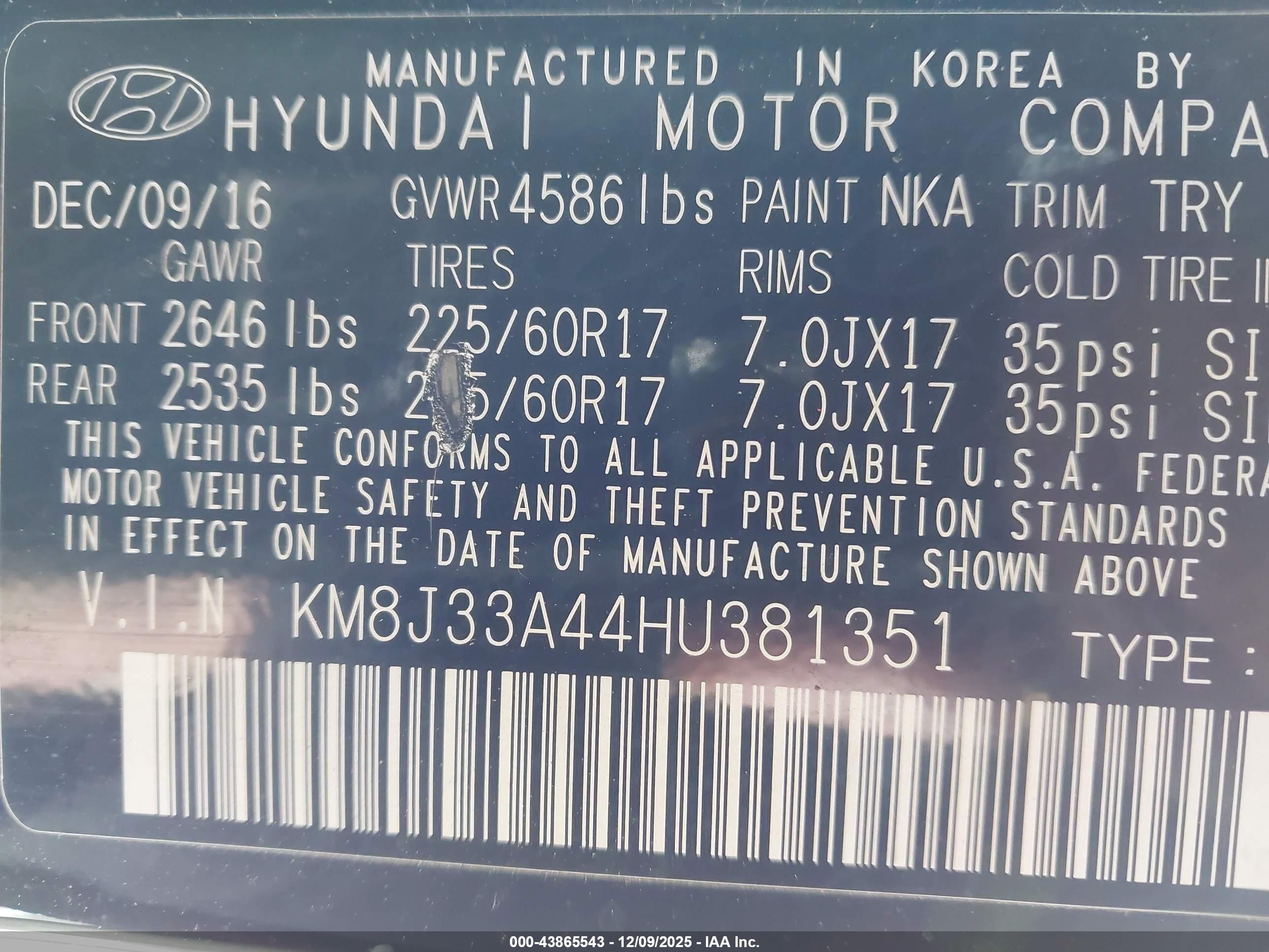 HYUNDAI TUCSON image 9