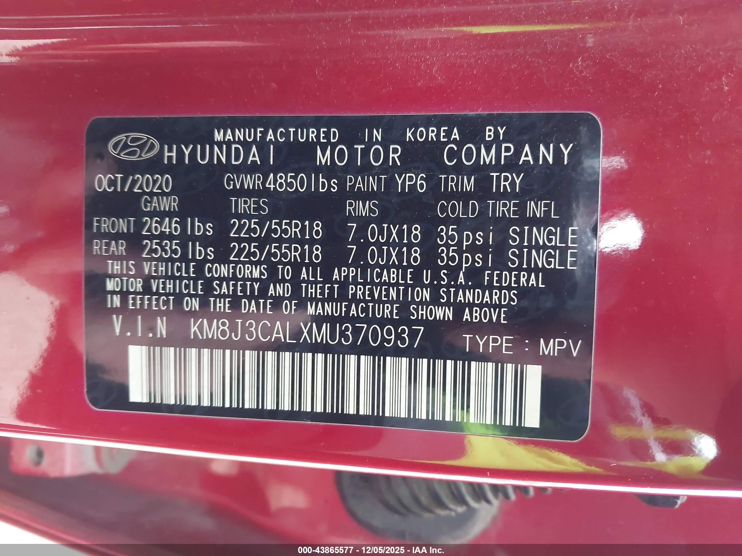 HYUNDAI TUCSON image 9