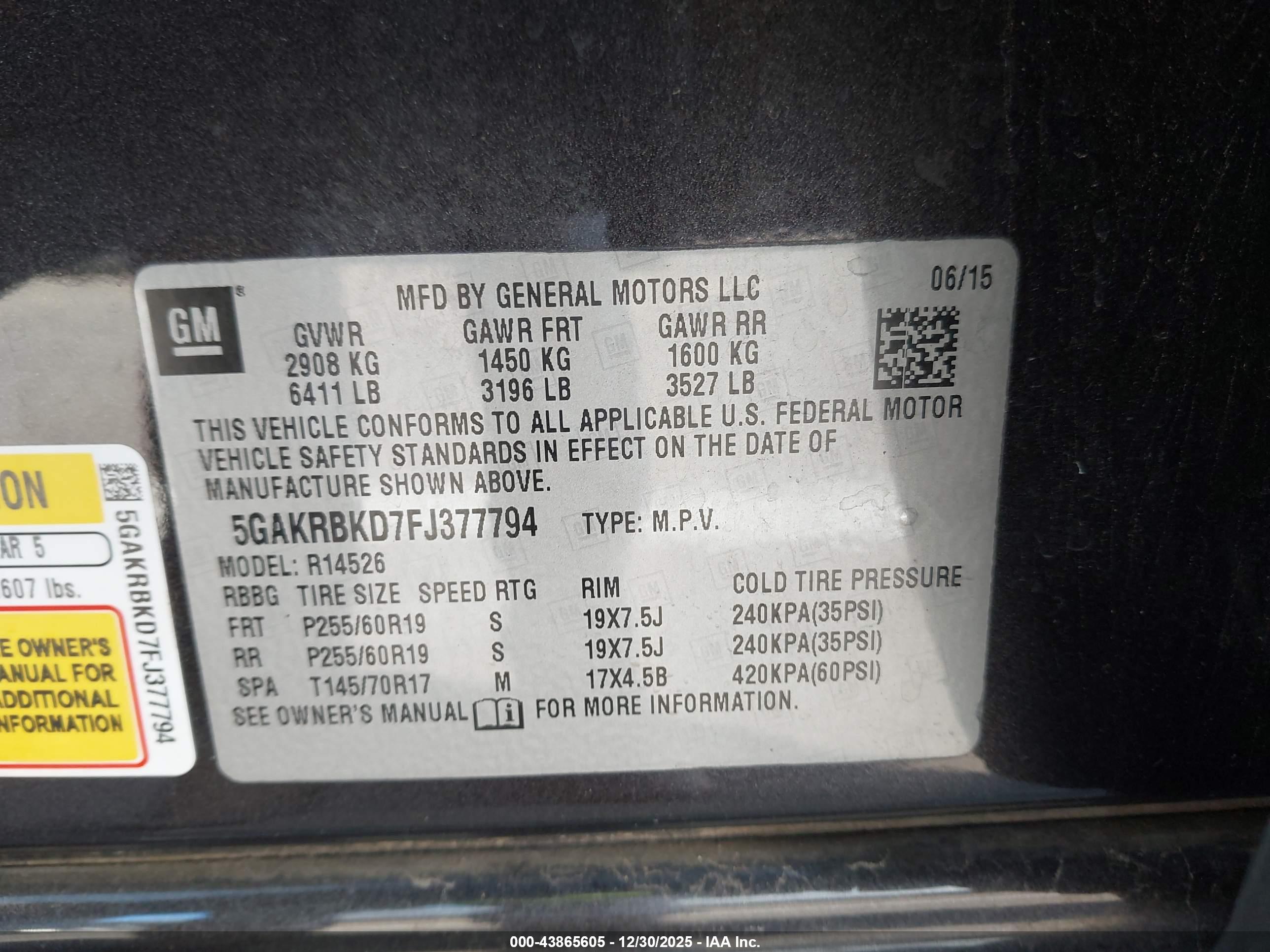 BUICK ENCLAVE image 9