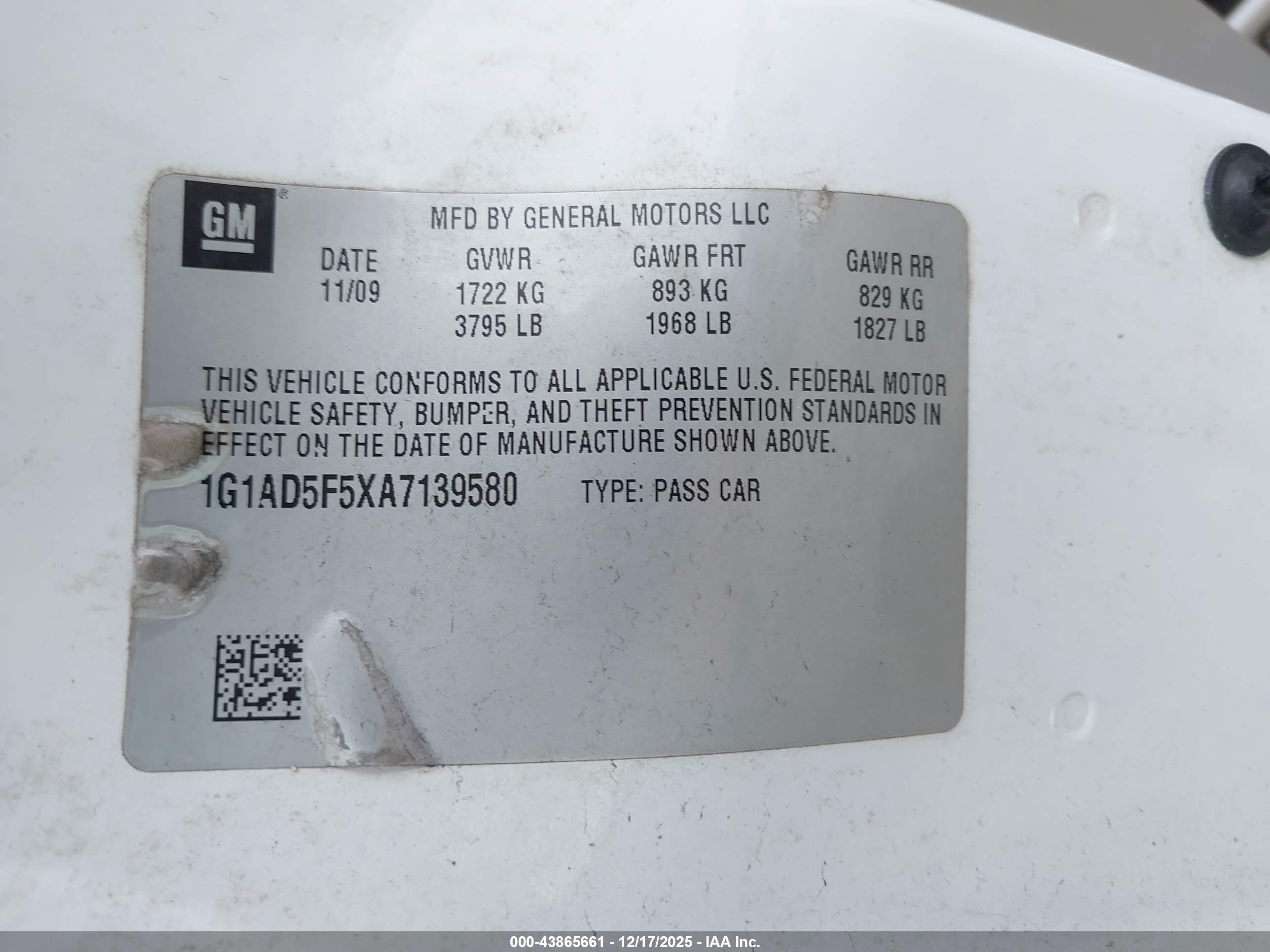 CHEVROLET COBALT image 9