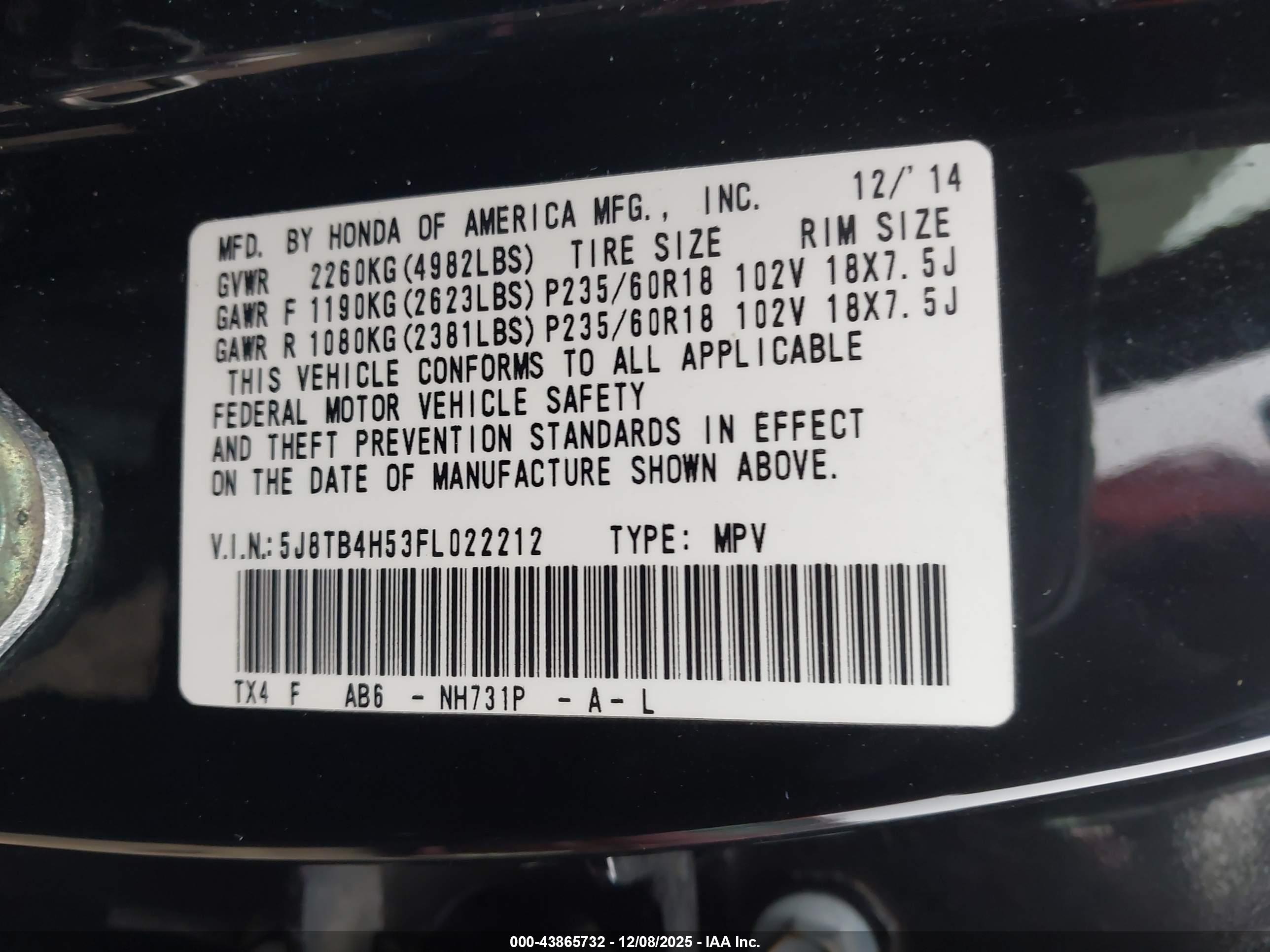 ACURA RDX image 9