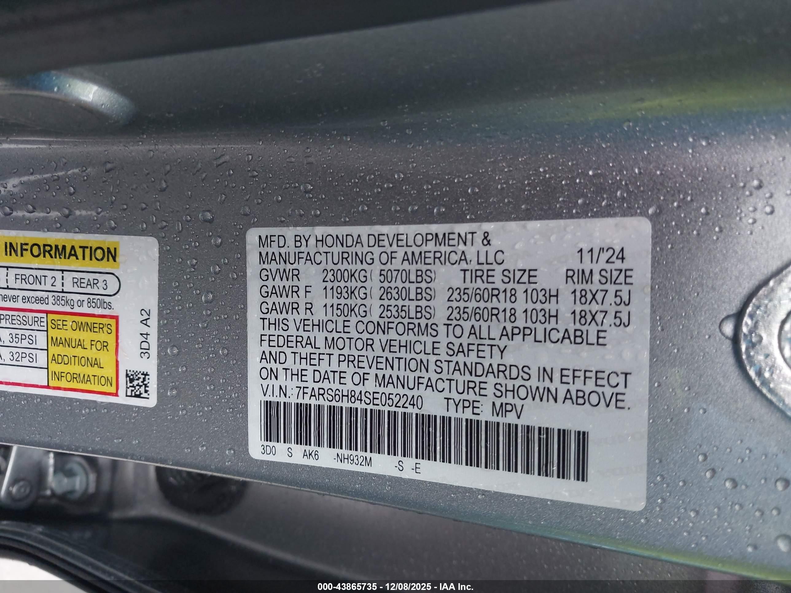 HONDA CR-V image 9