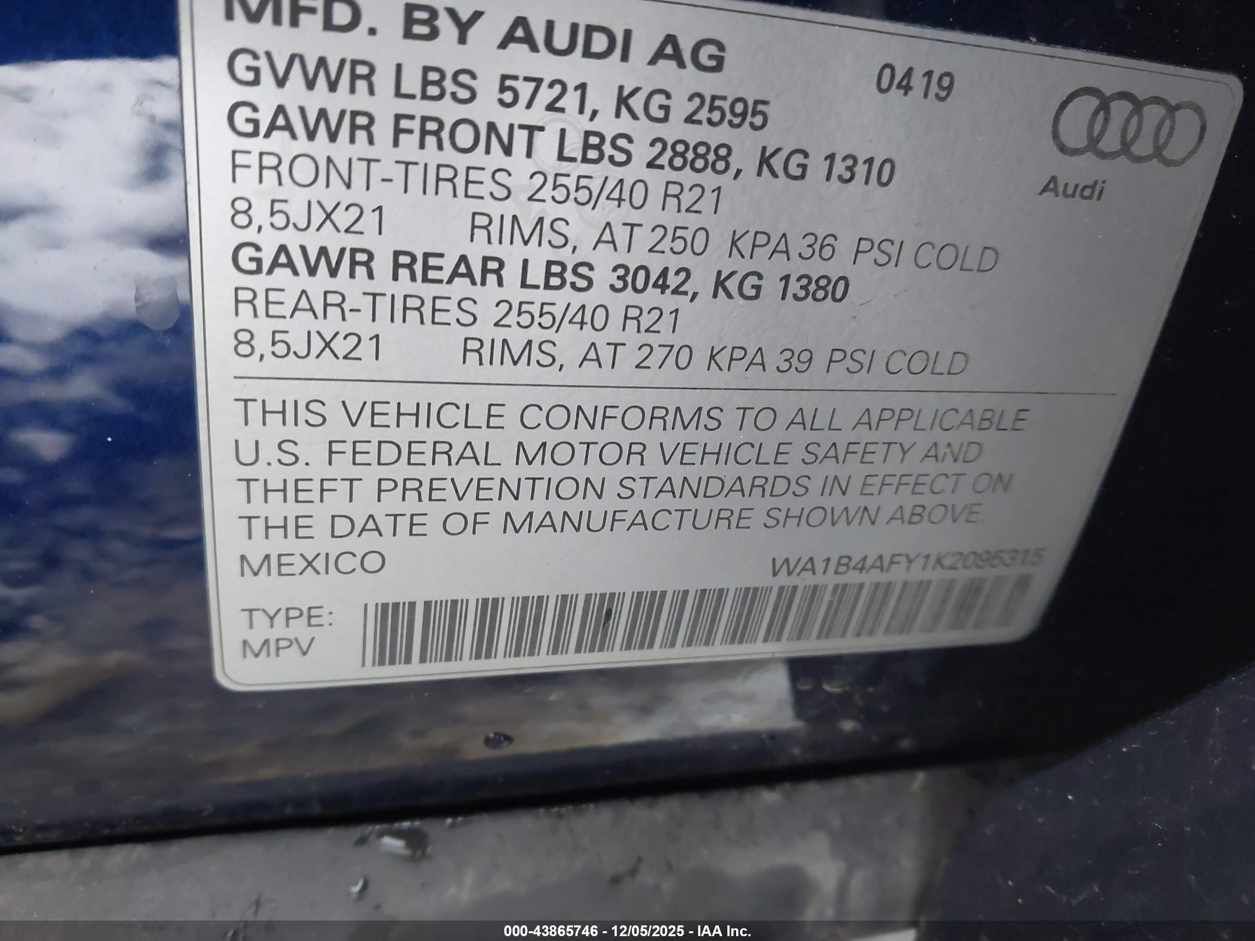 AUDI SQ5 image 9