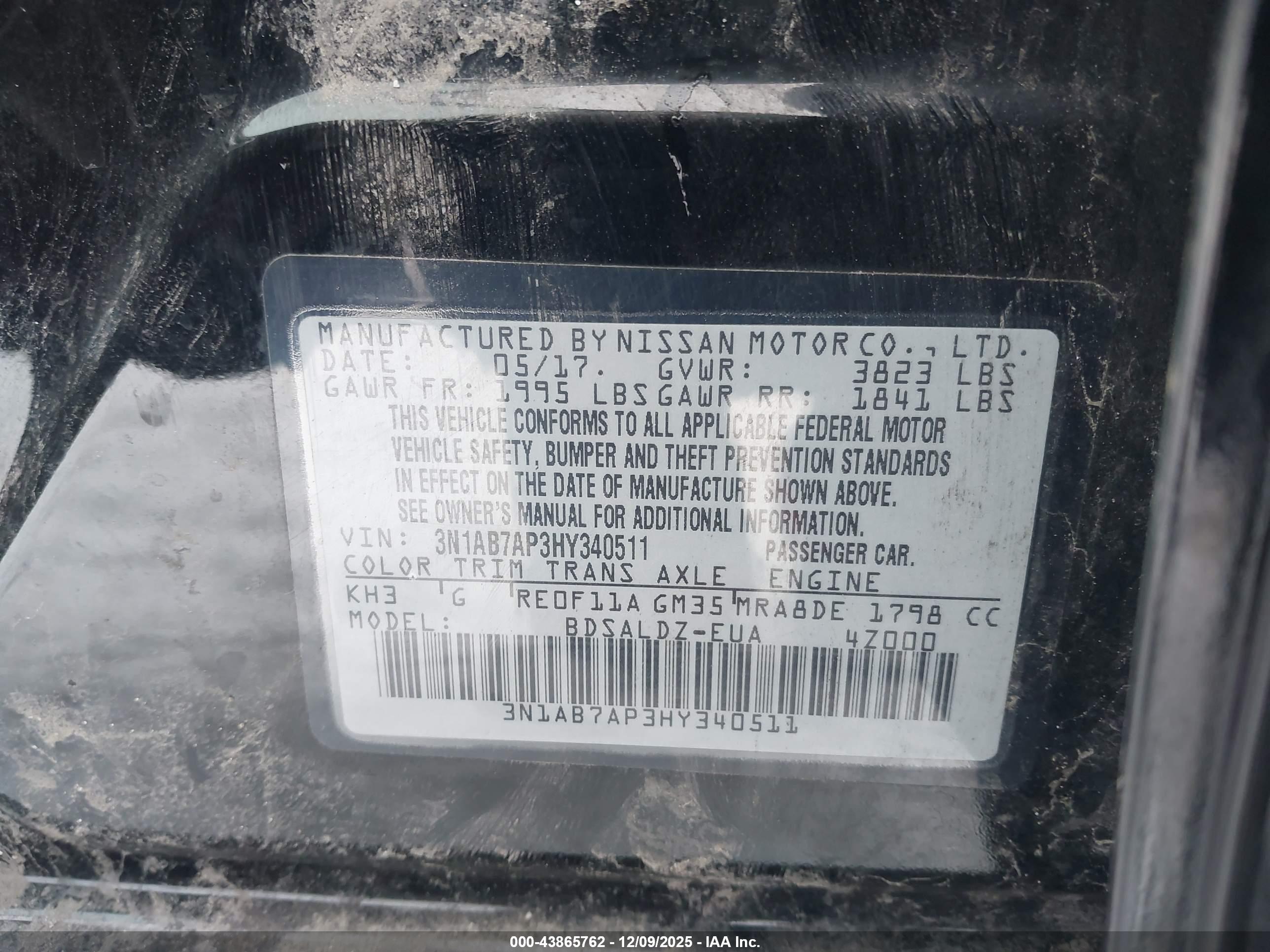 NISSAN SENTRA image 9