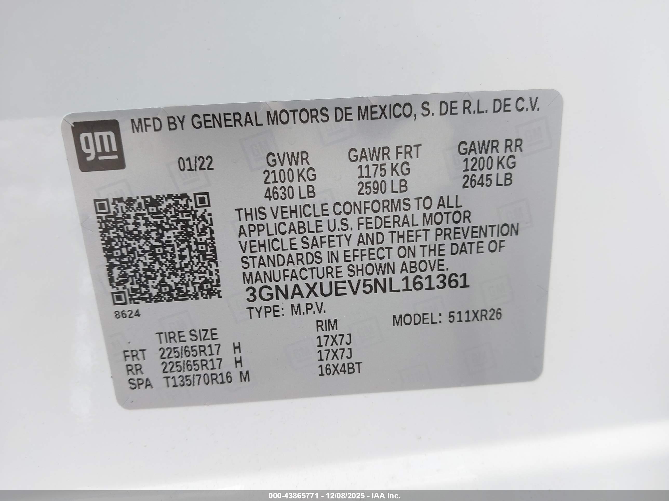 CHEVROLET EQUINOX image 9