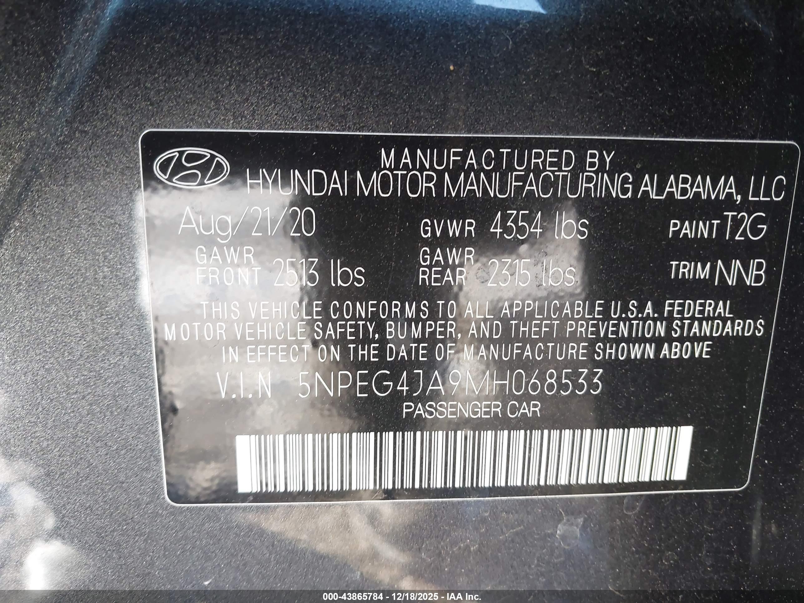 HYUNDAI SONATA image 9