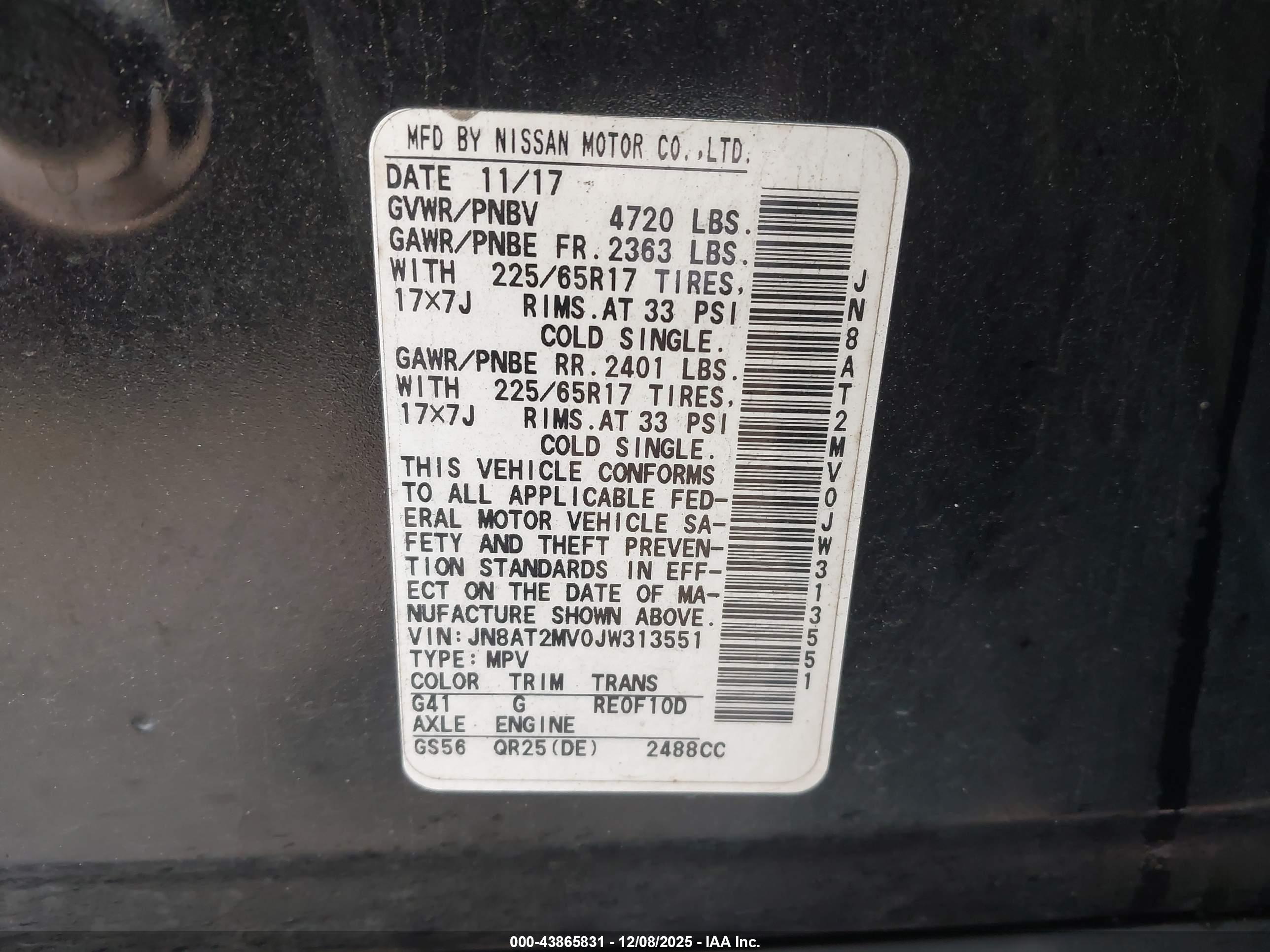 NISSAN ROGUE image 9