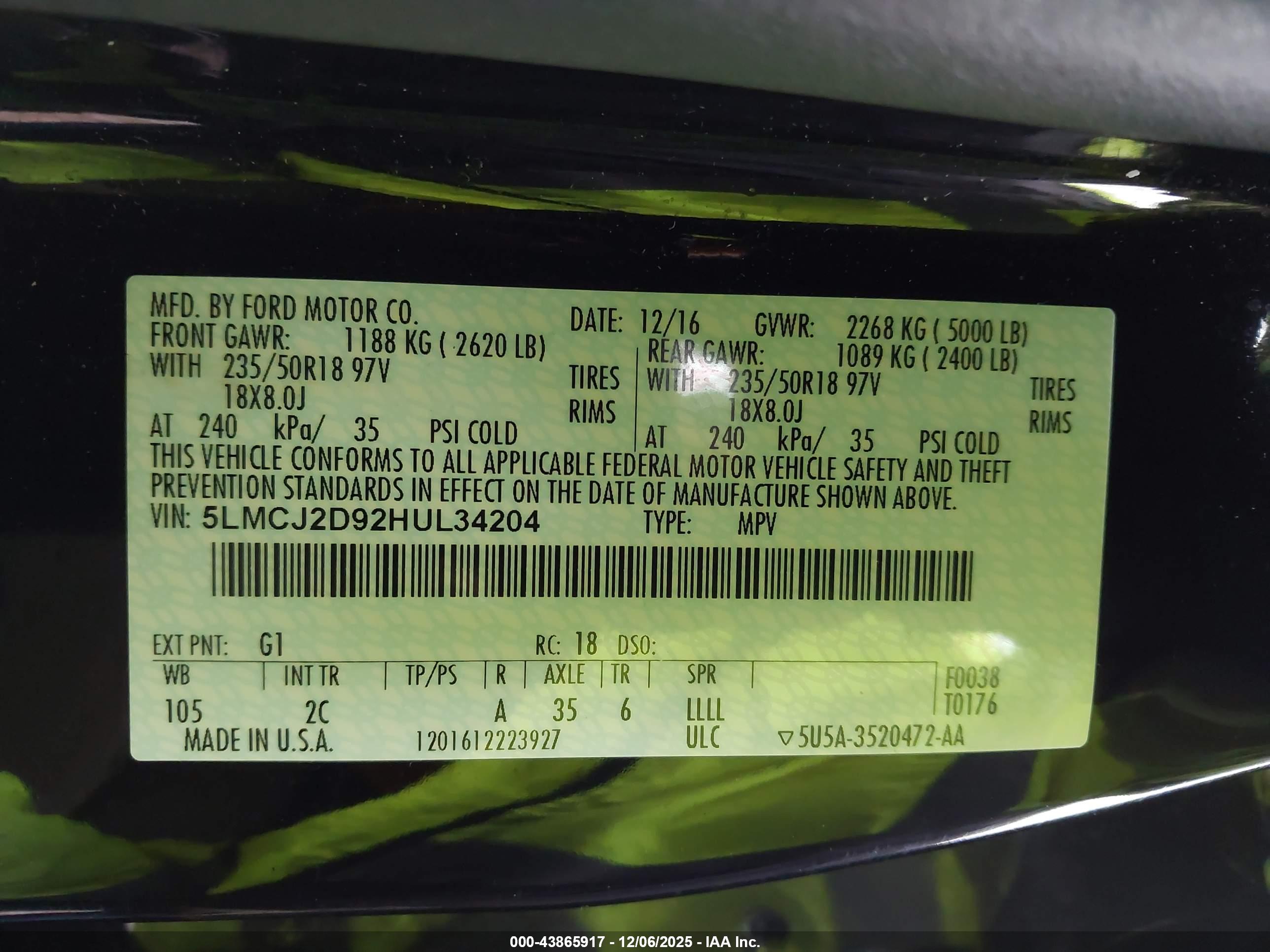 LINCOLN MKC image 9