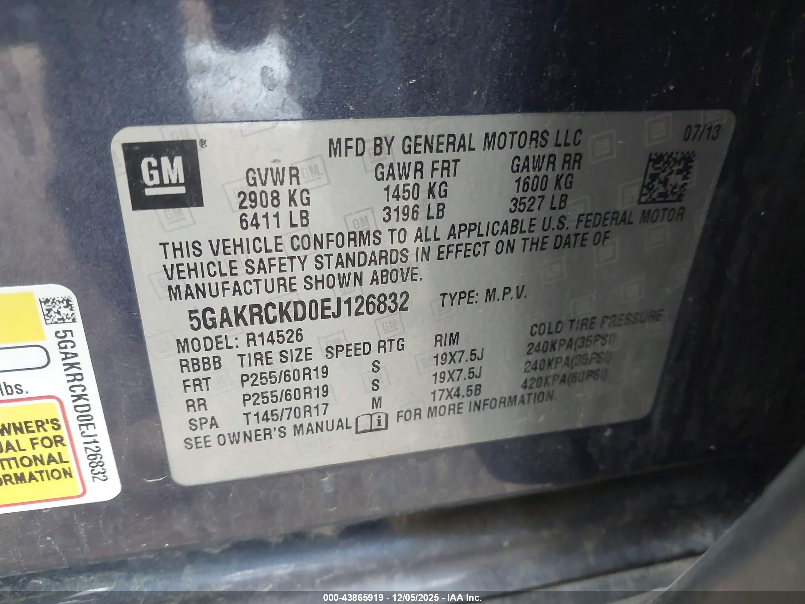 BUICK ENCLAVE image 9