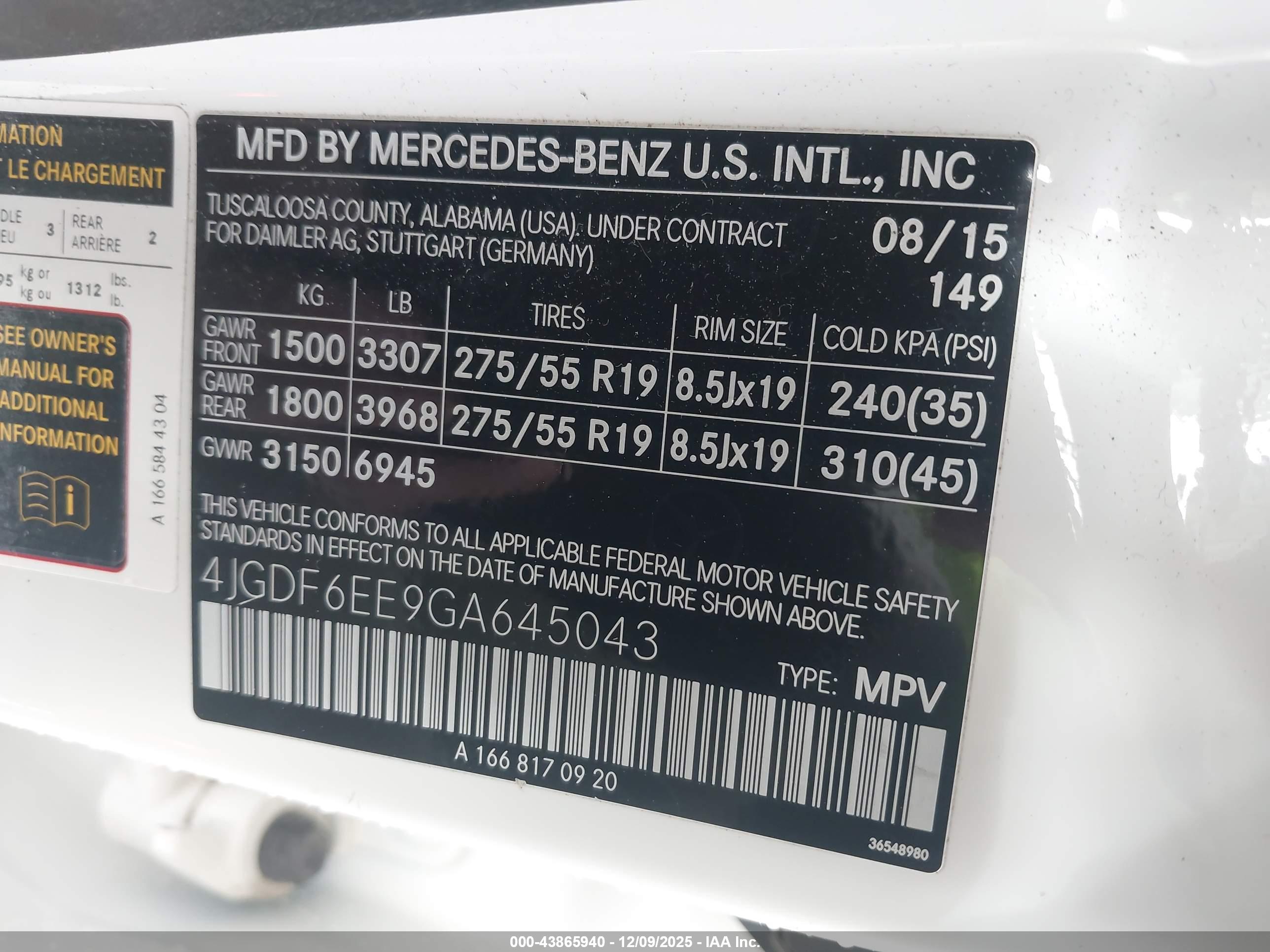 MERCEDES-BENZ GL image 9