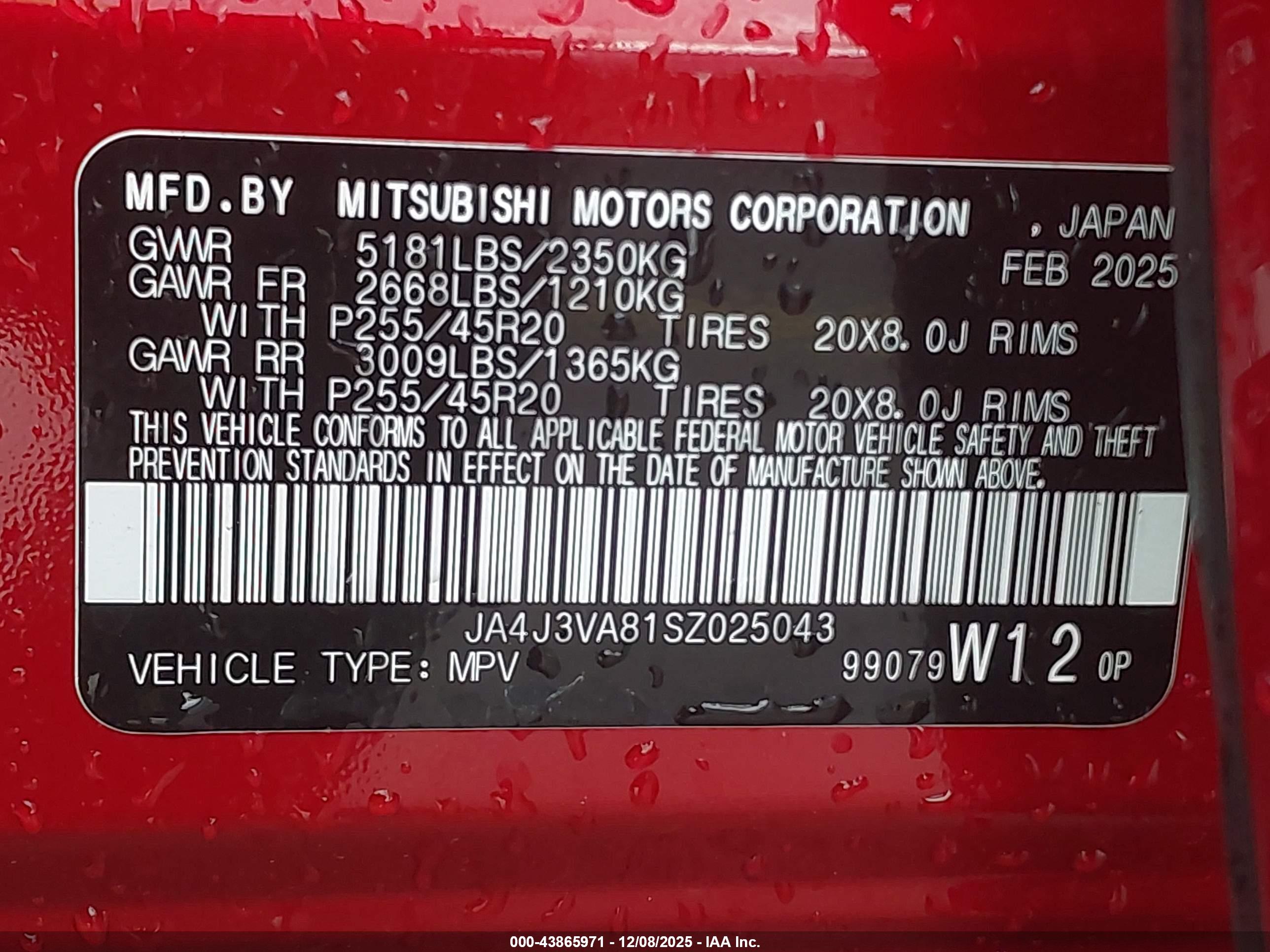 MITSUBISHI OUTLANDER image 9