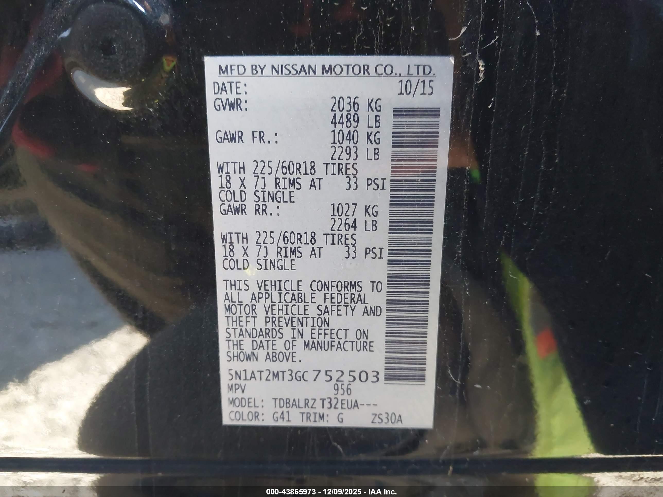 NISSAN ROGUE image 9
