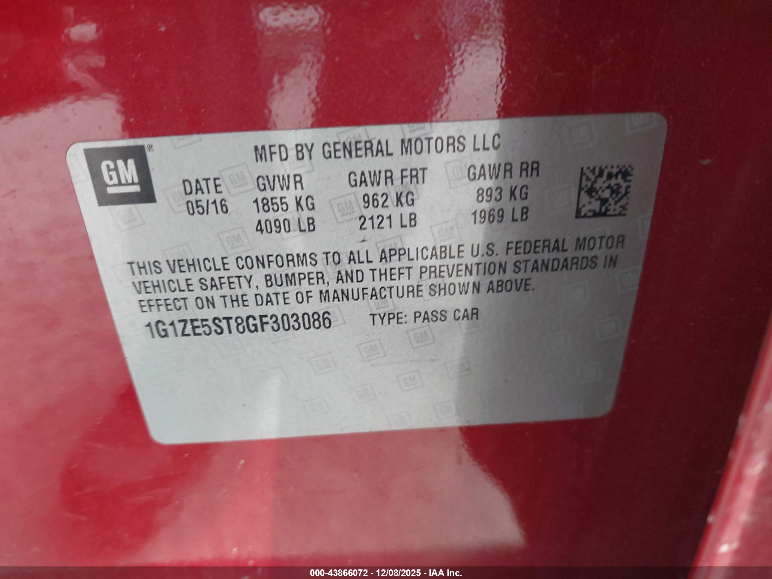 CHEVROLET MALIBU image 9