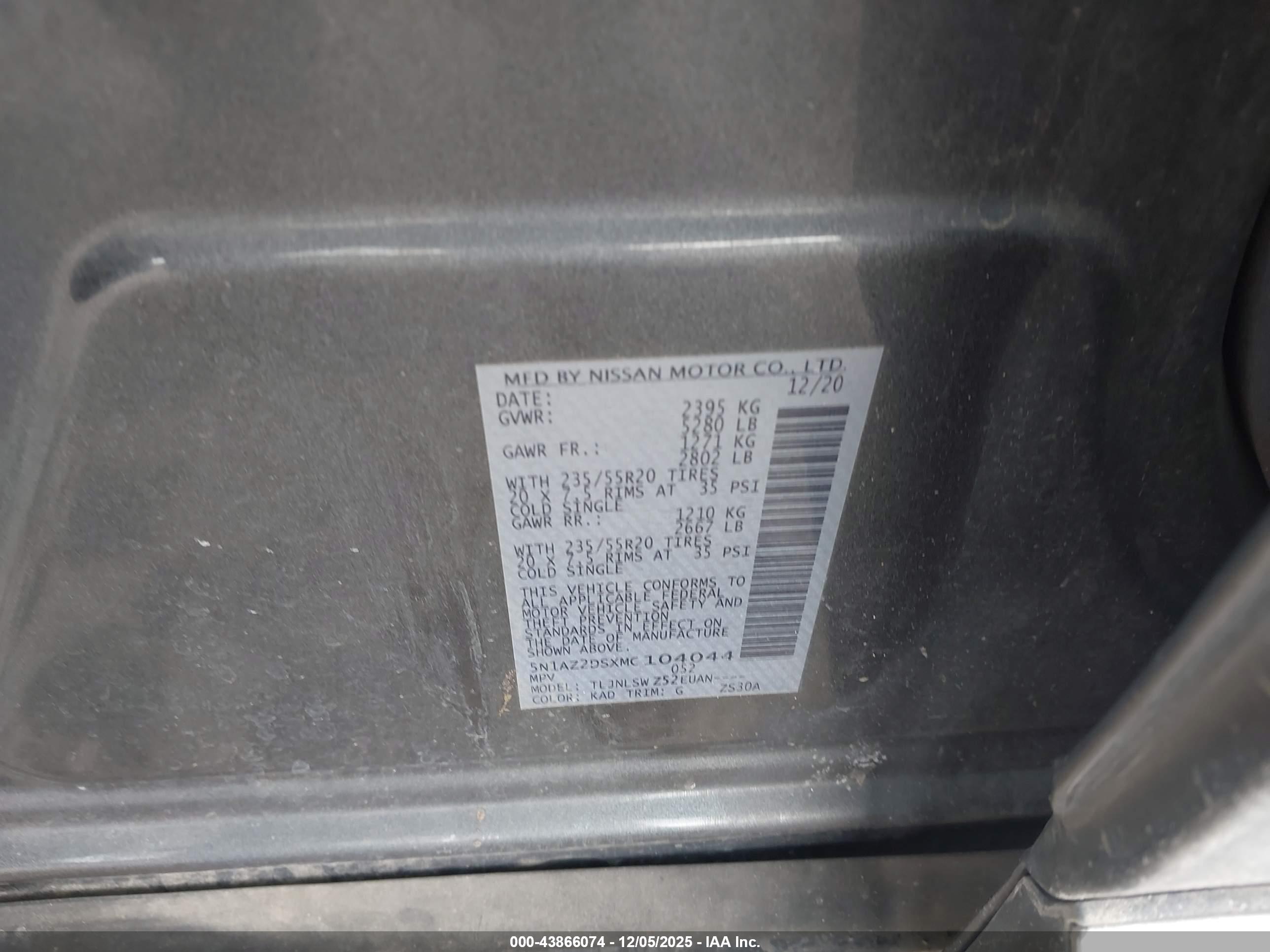 NISSAN MURANO image 9