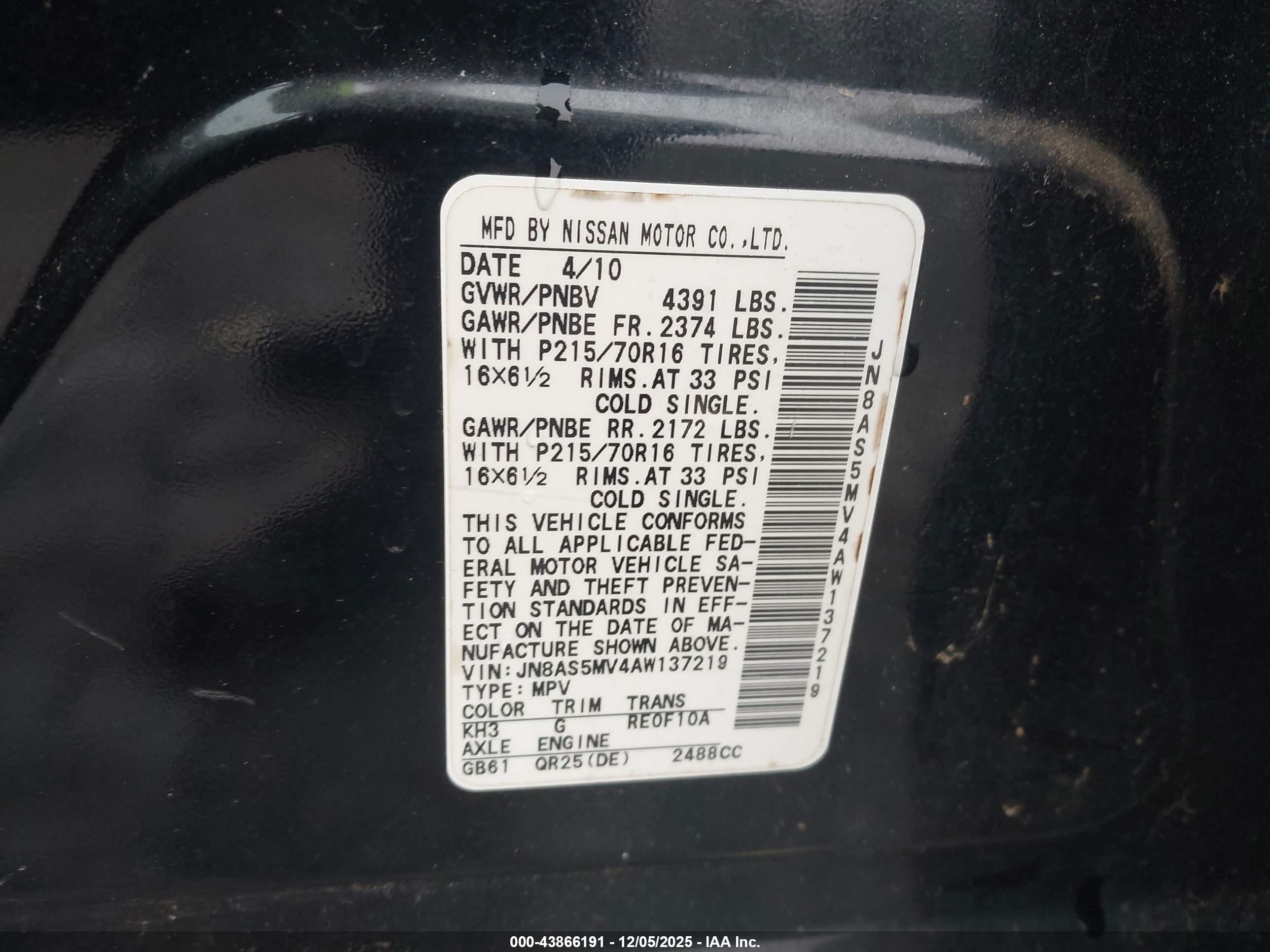 NISSAN ROGUE image 9