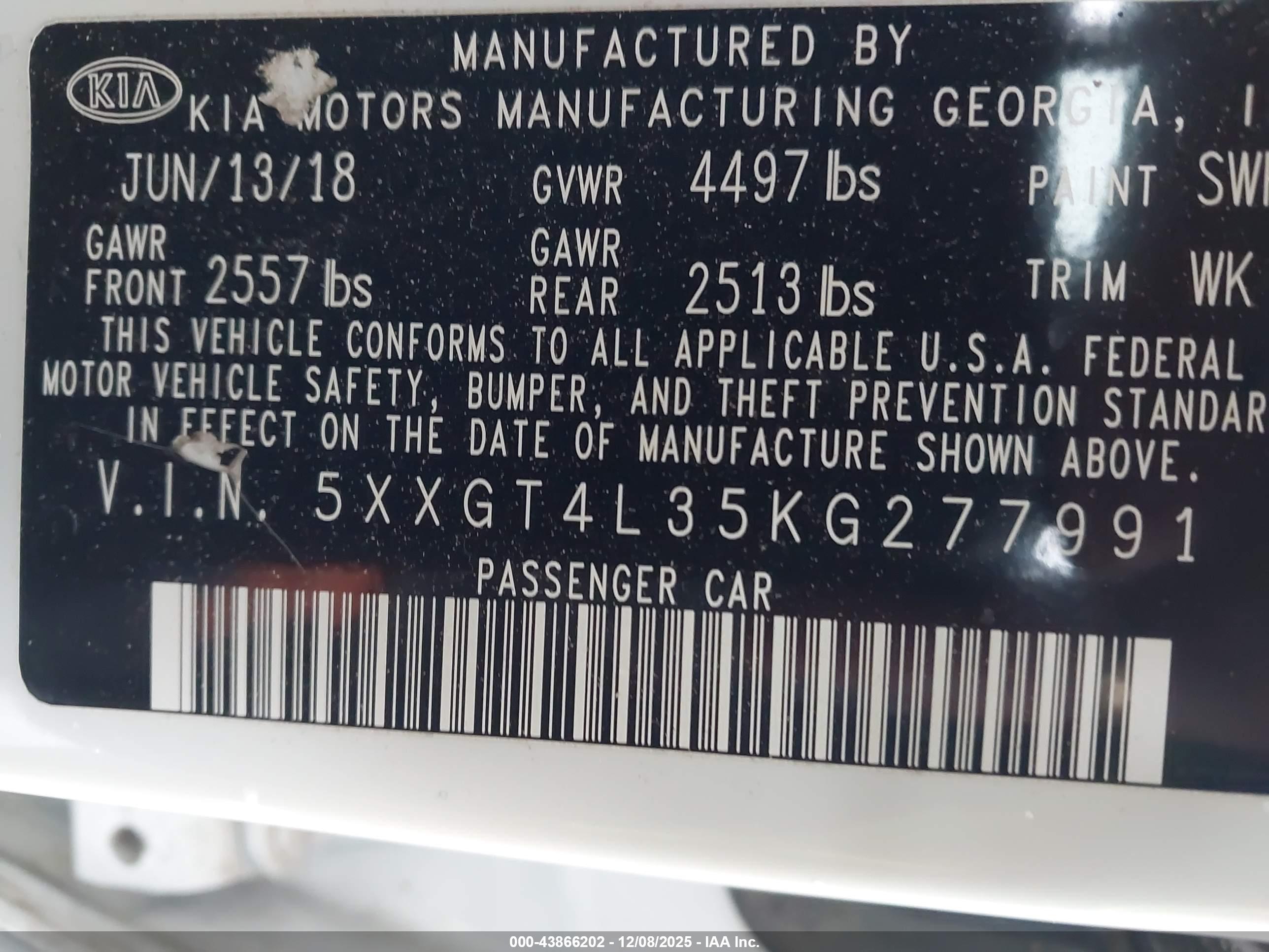 KIA OPTIMA image 9
