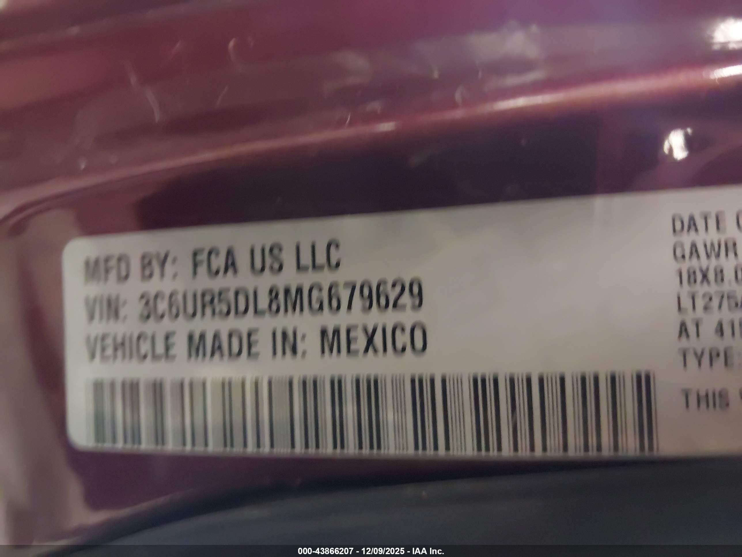 RAM 2500 image 9