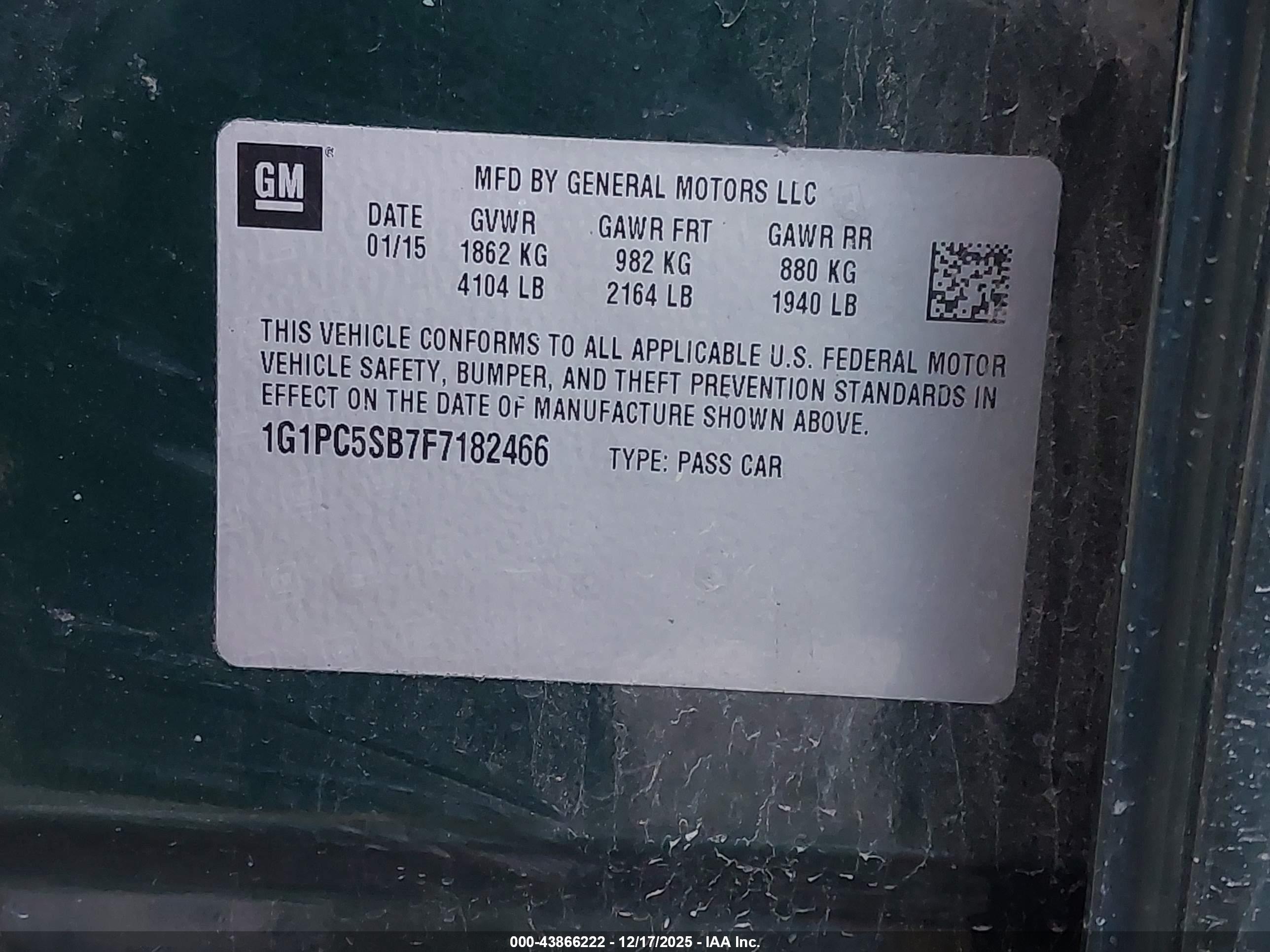 CHEVROLET CRUZE image 9