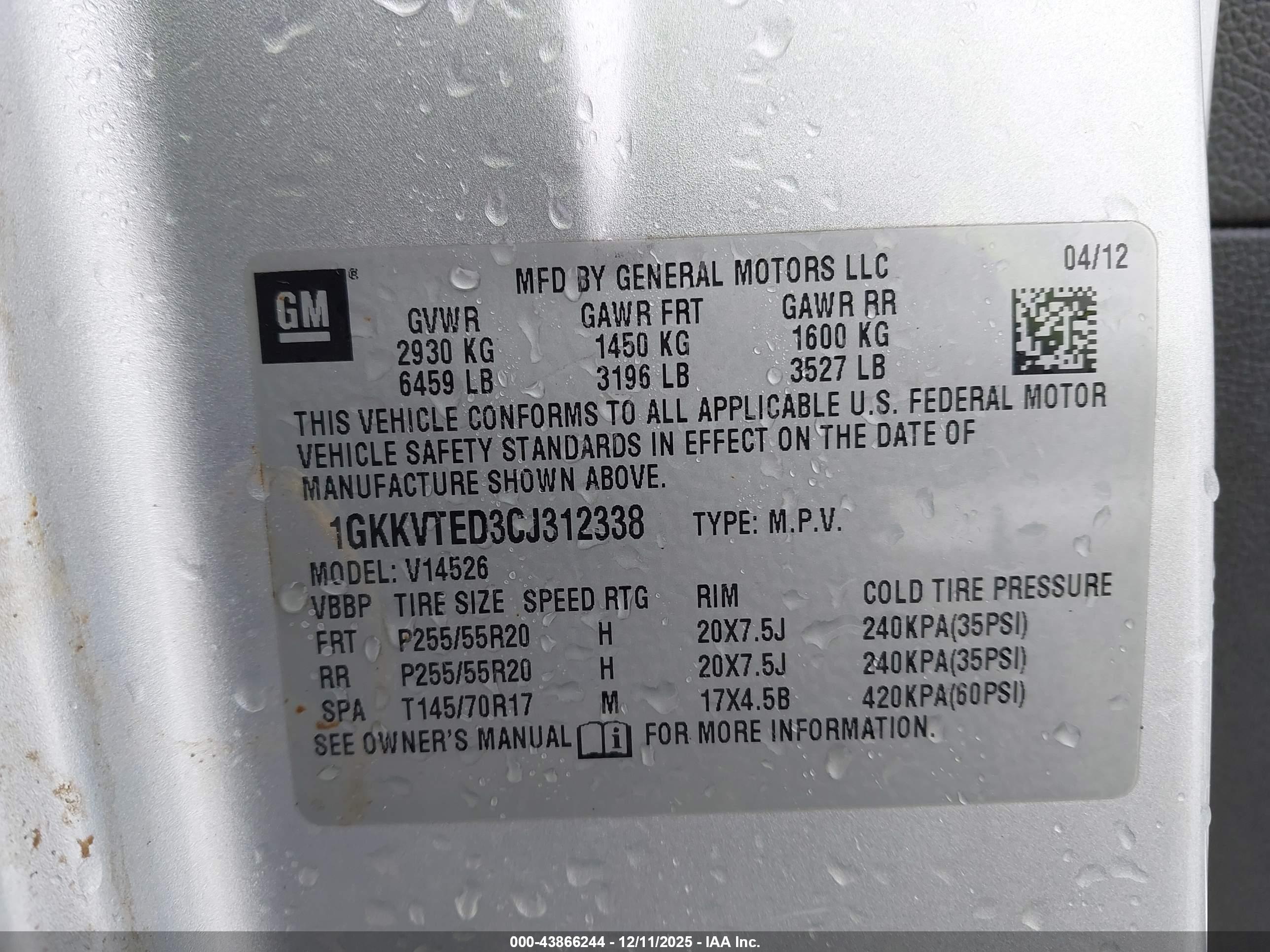 GMC ACADIA image 9