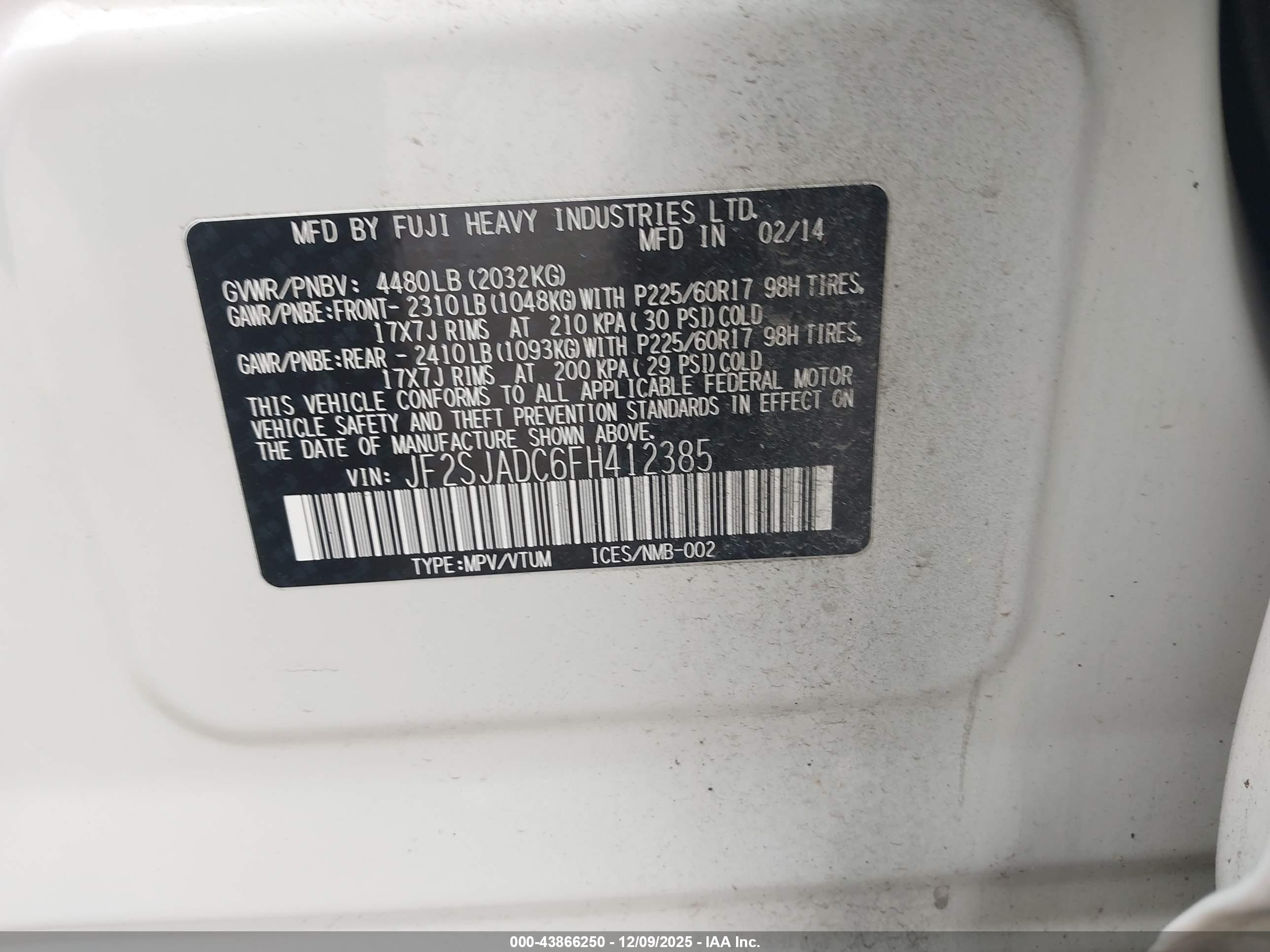 SUBARU FORESTER image 9
