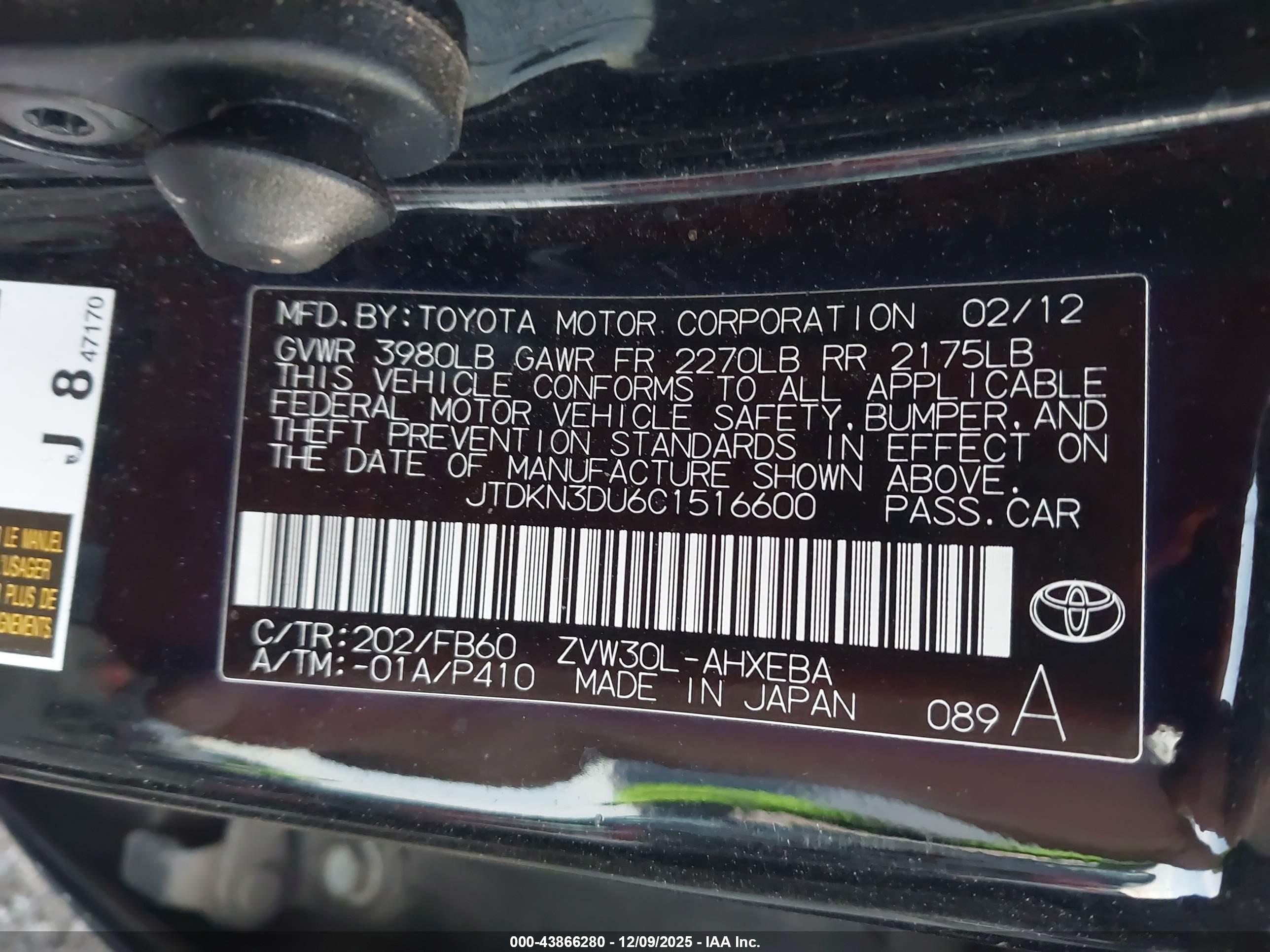 TOYOTA PRIUS image 9