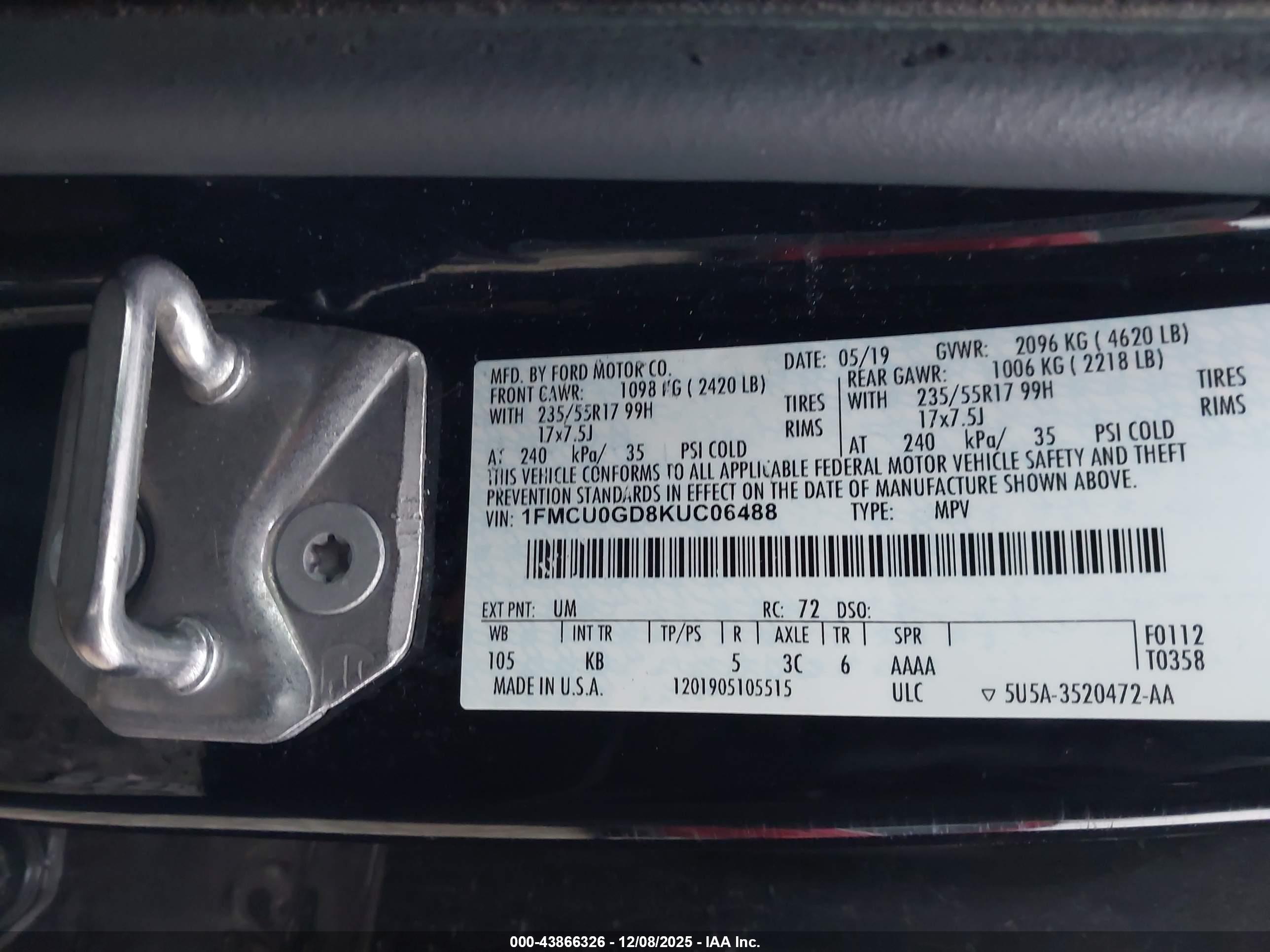 FORD ESCAPE image 9