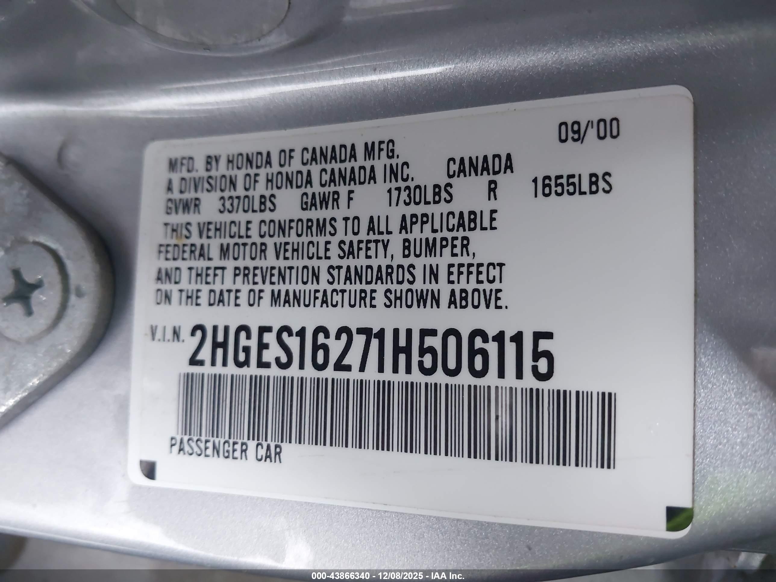 HONDA CIVIC image 9