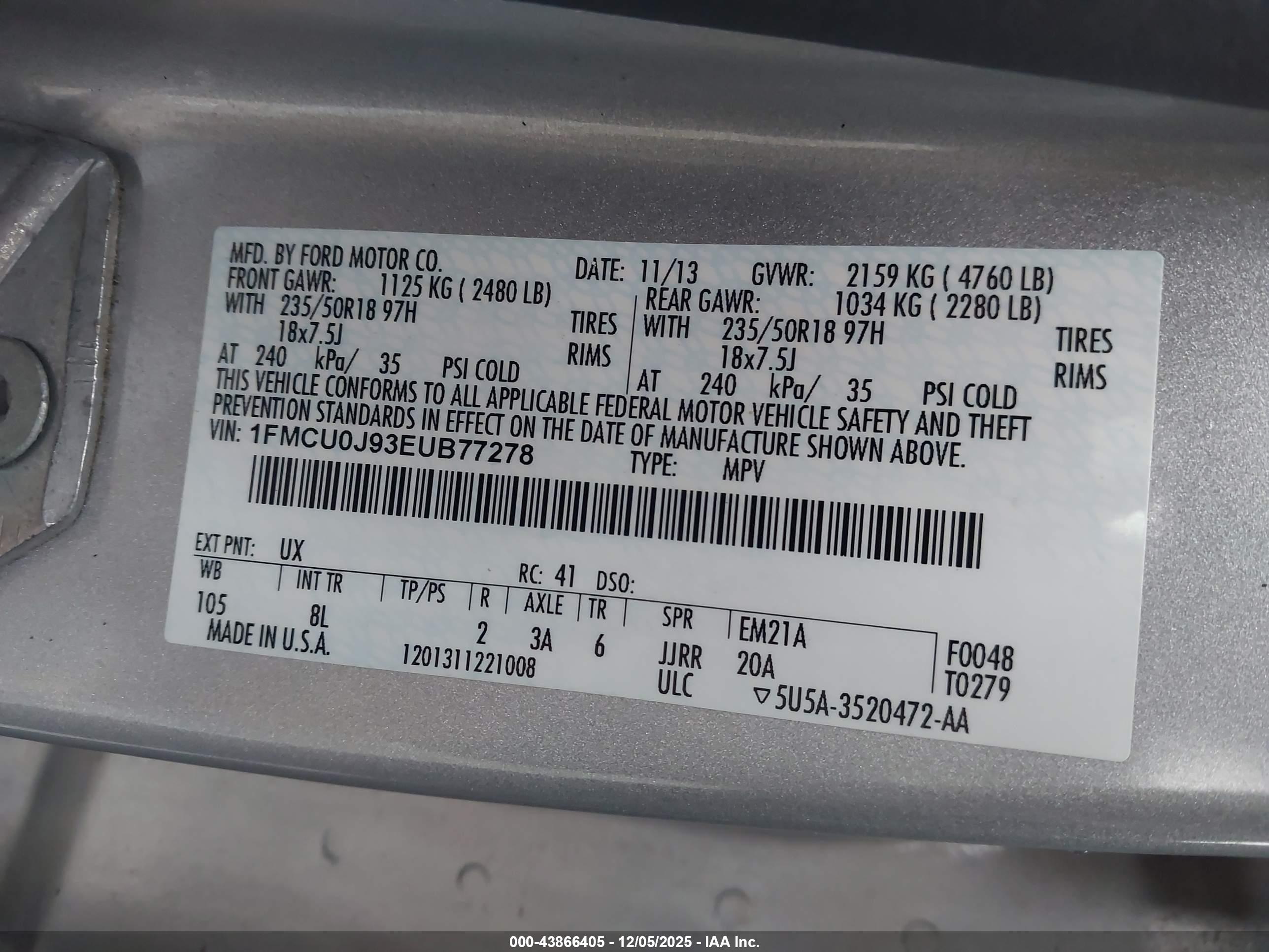 FORD ESCAPE image 9