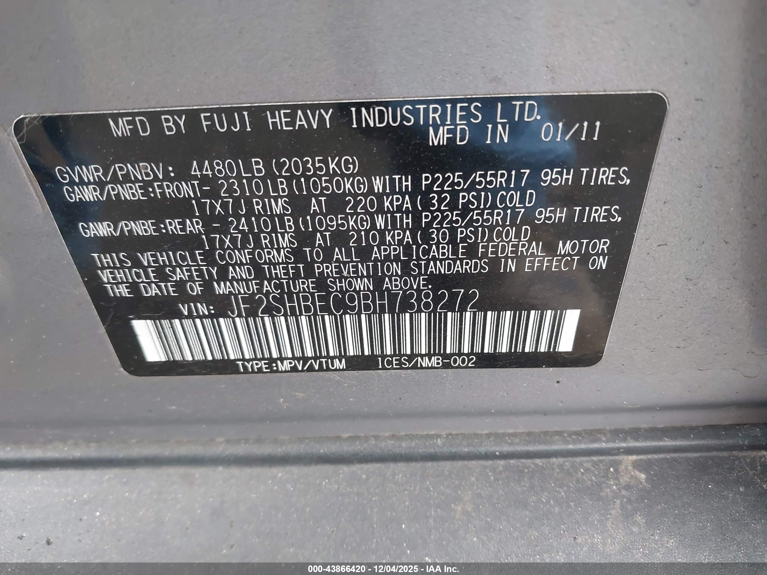 SUBARU FORESTER image 9