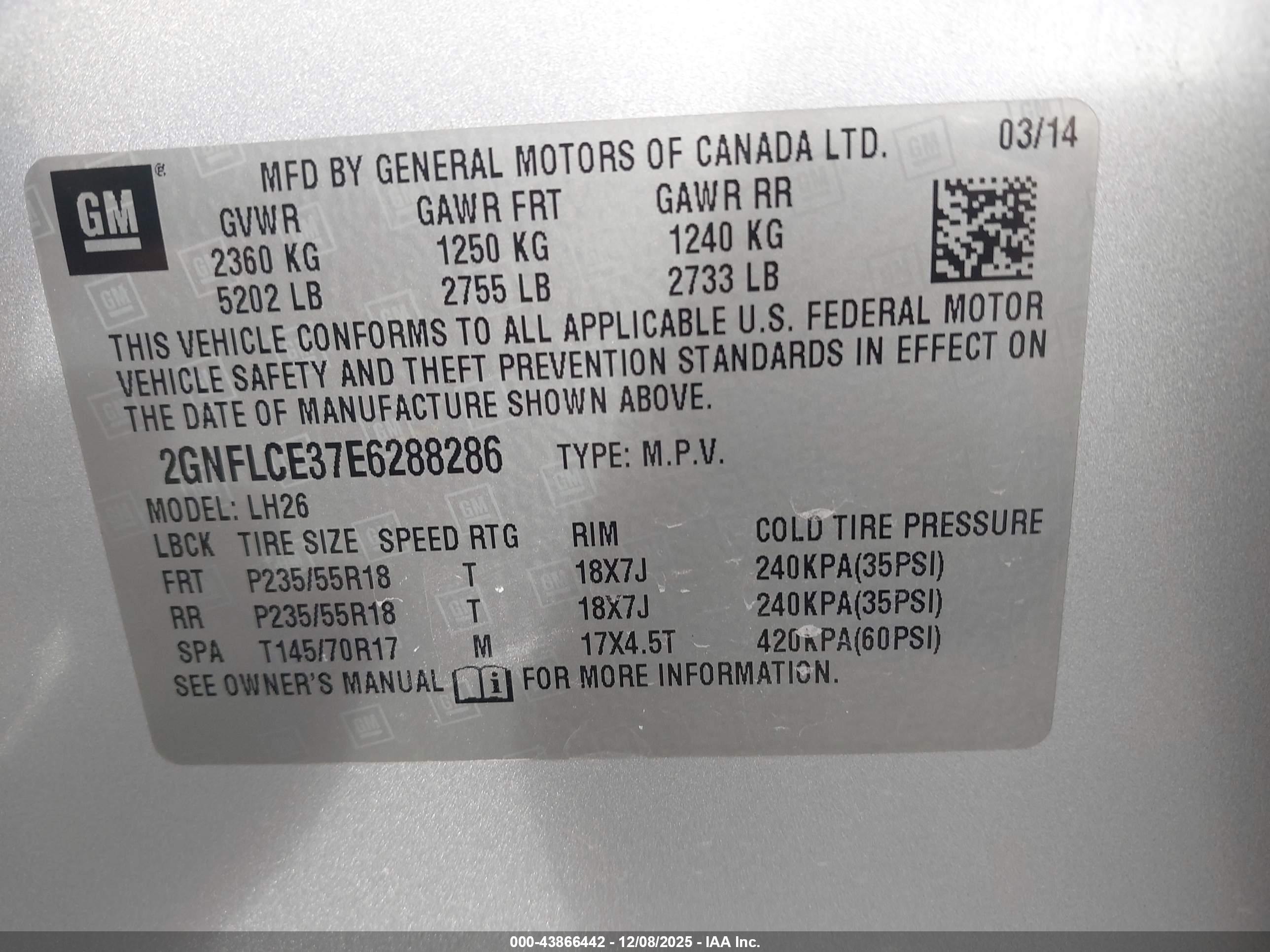 CHEVROLET EQUINOX image 9